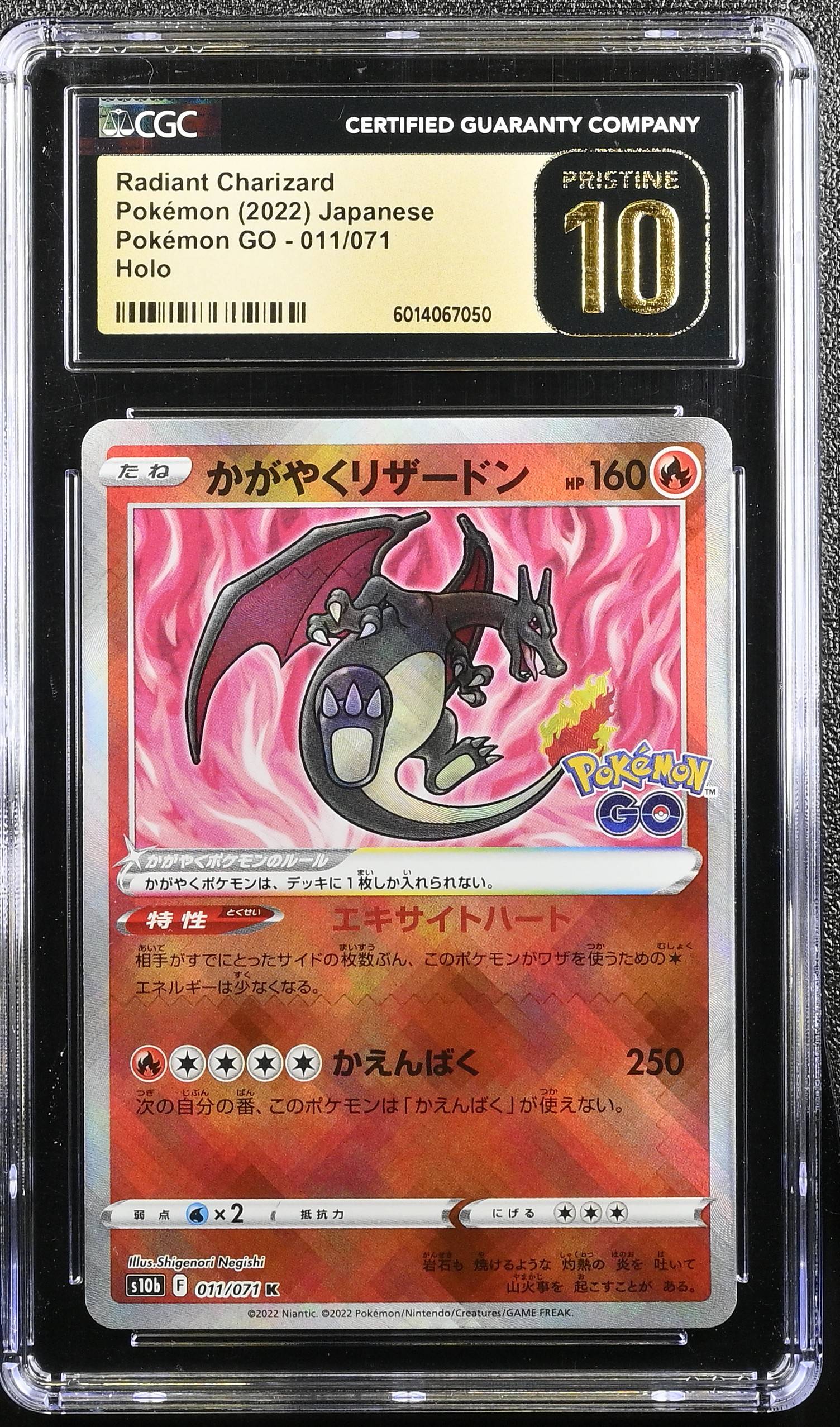 Radiant Charizard - CGC 10 - Graded Card