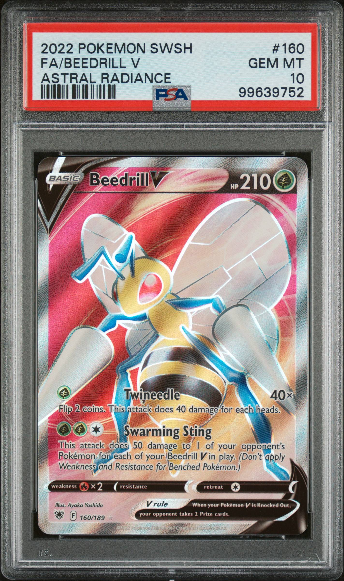 Beedrill V - PSA 10 - Graded Card