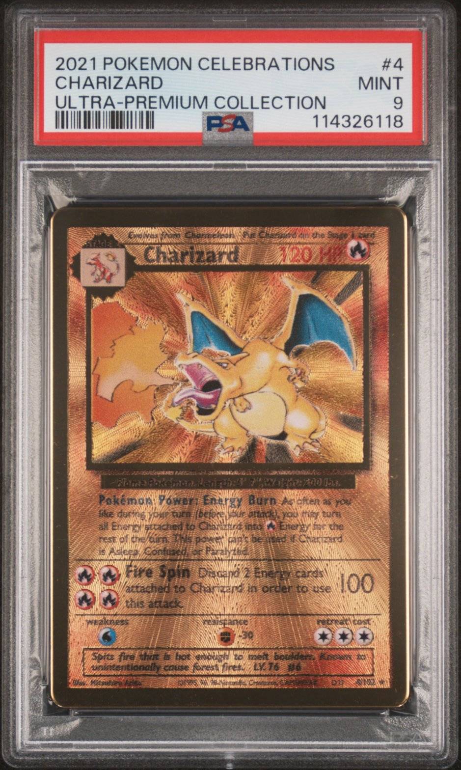 Charizard - PSA 9 - Graded Card