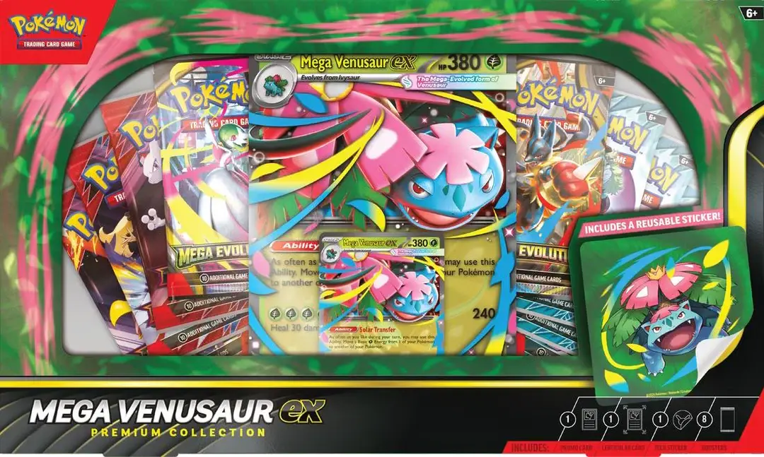 Mega Venusaur EX Premium Collection 2