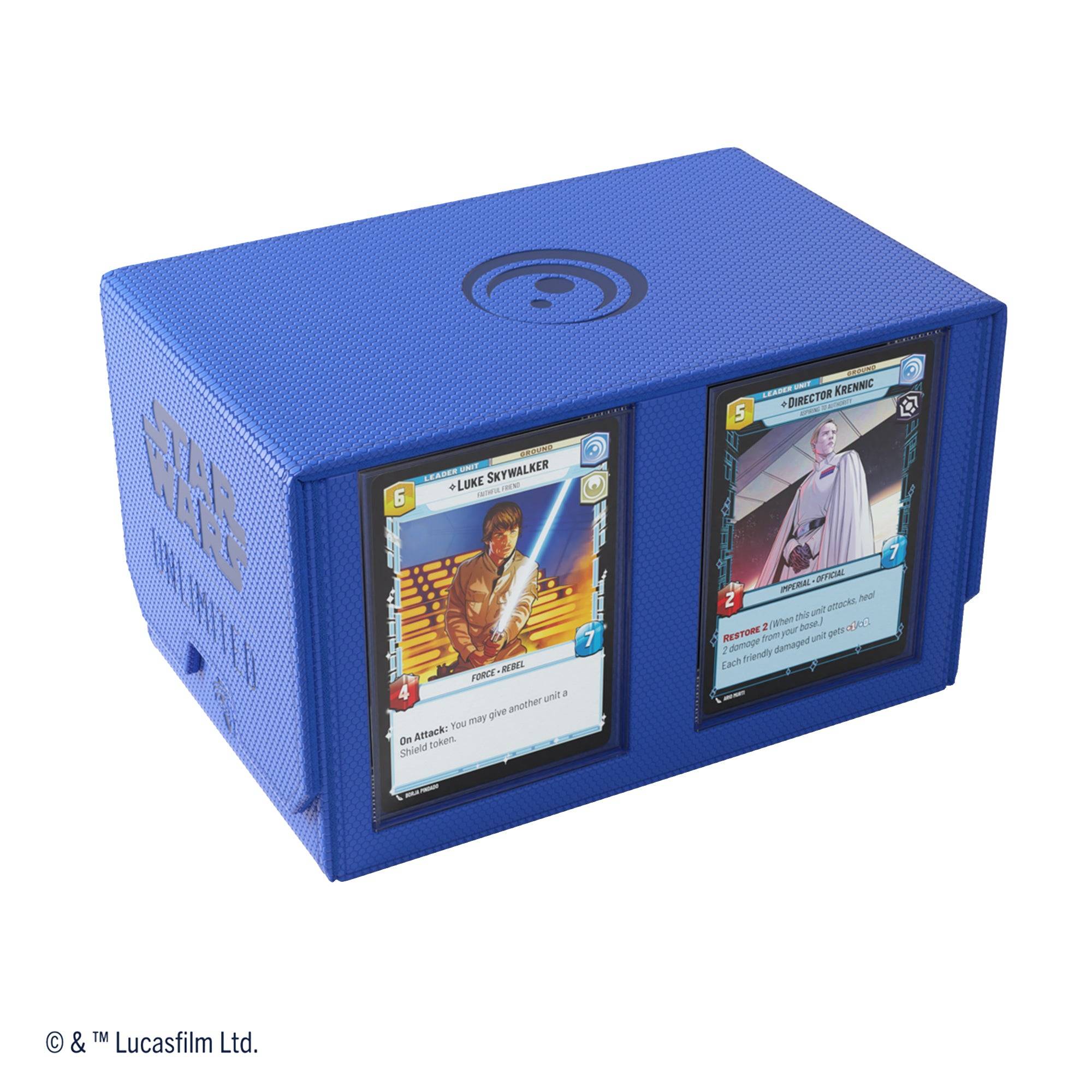 Star Wars: Unlimited Double Deck Pod Blue