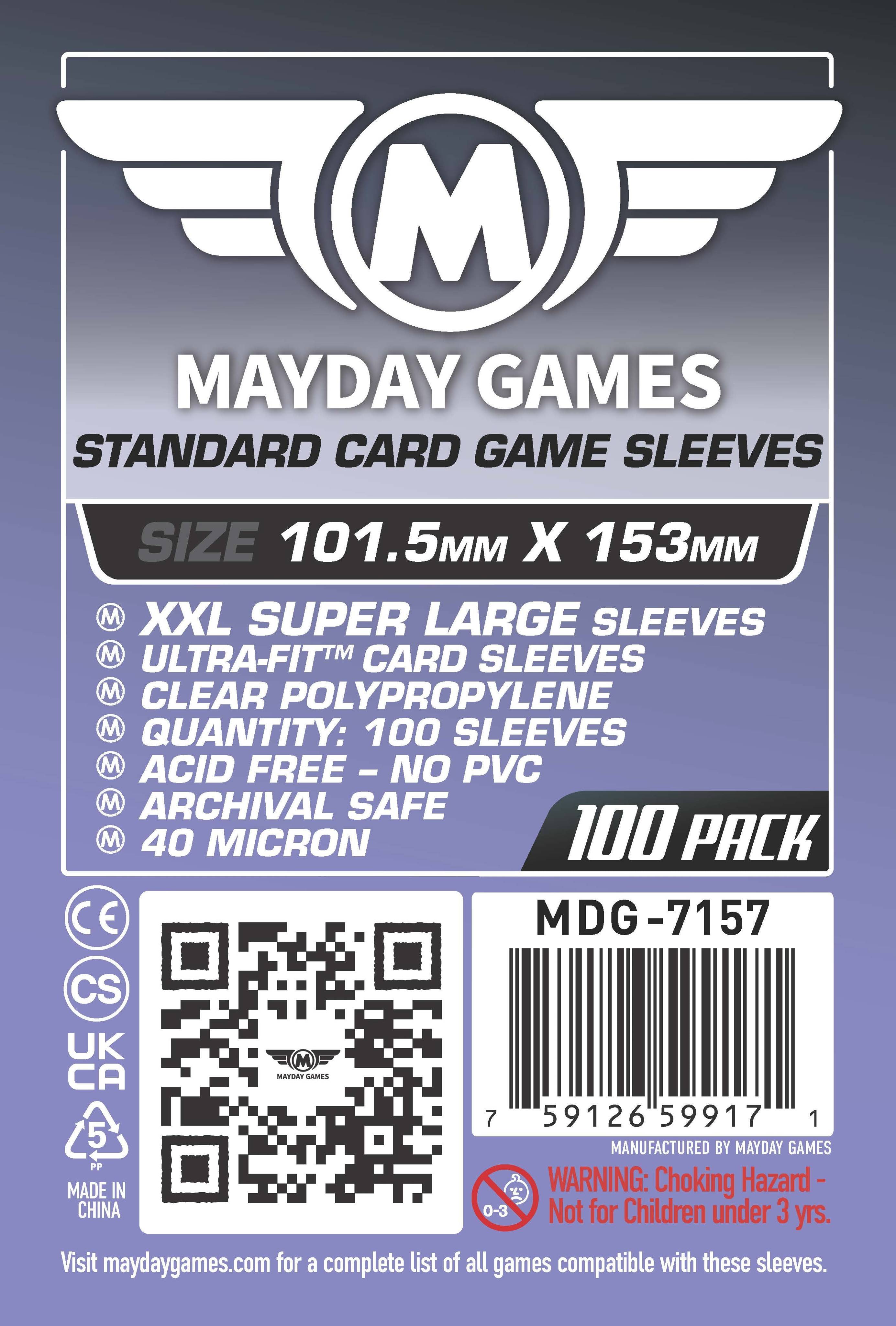 XXL Super Large Card Sleeves (101.5x153mm)