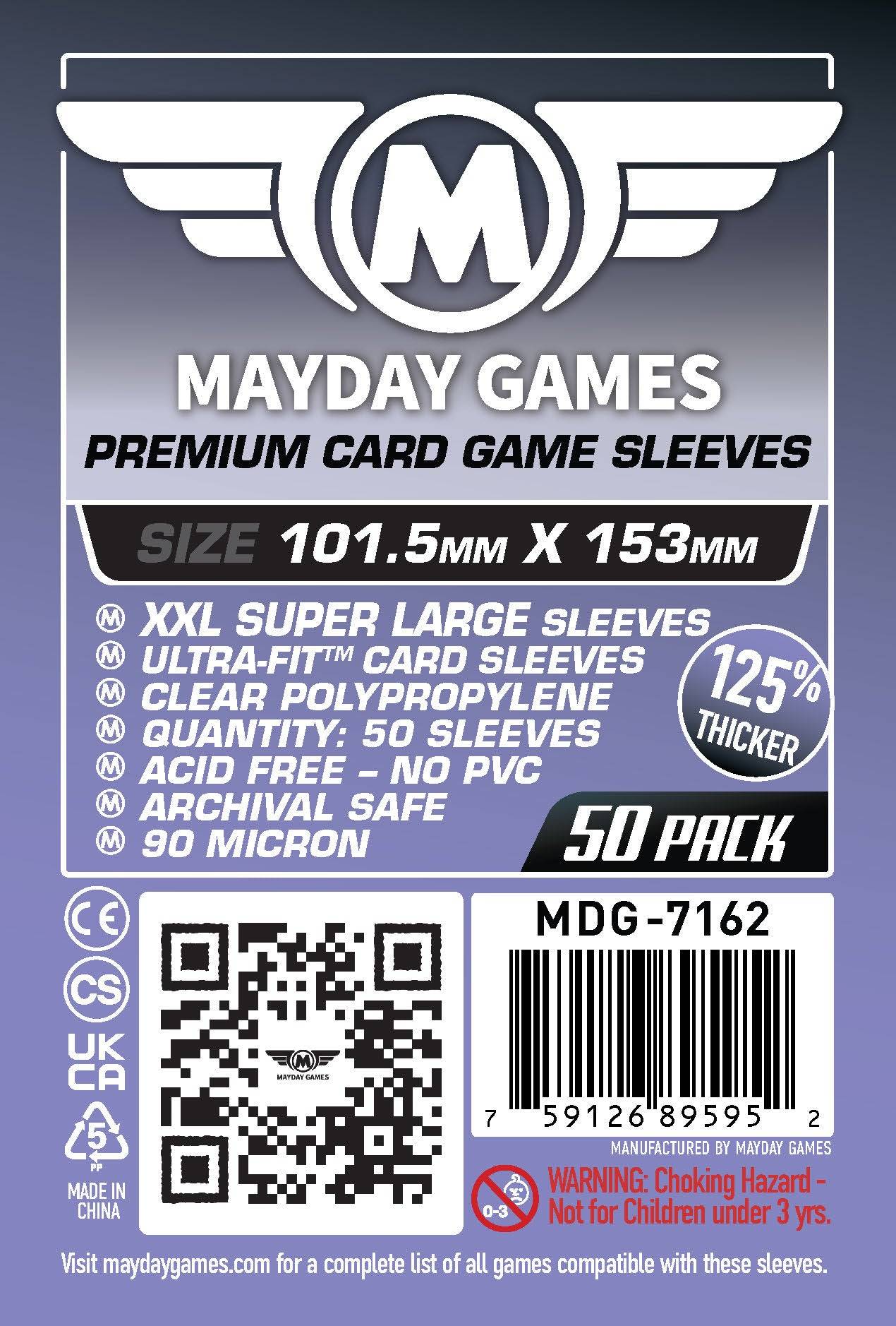 XXL Super Large Card Sleeves (101.5x153mm)