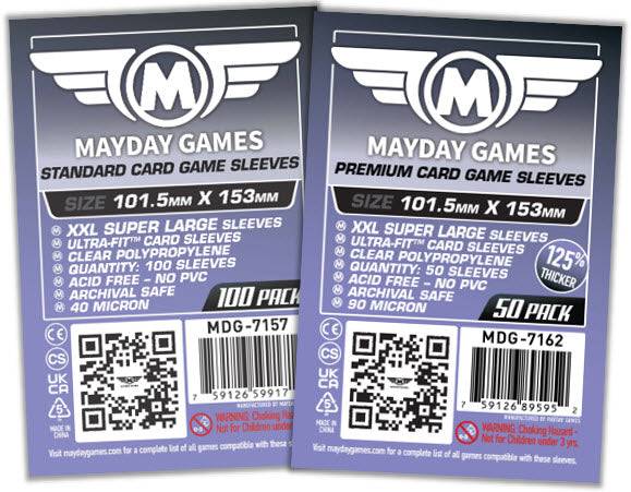 XXL Super Large Card Sleeves (101.5x153mm)