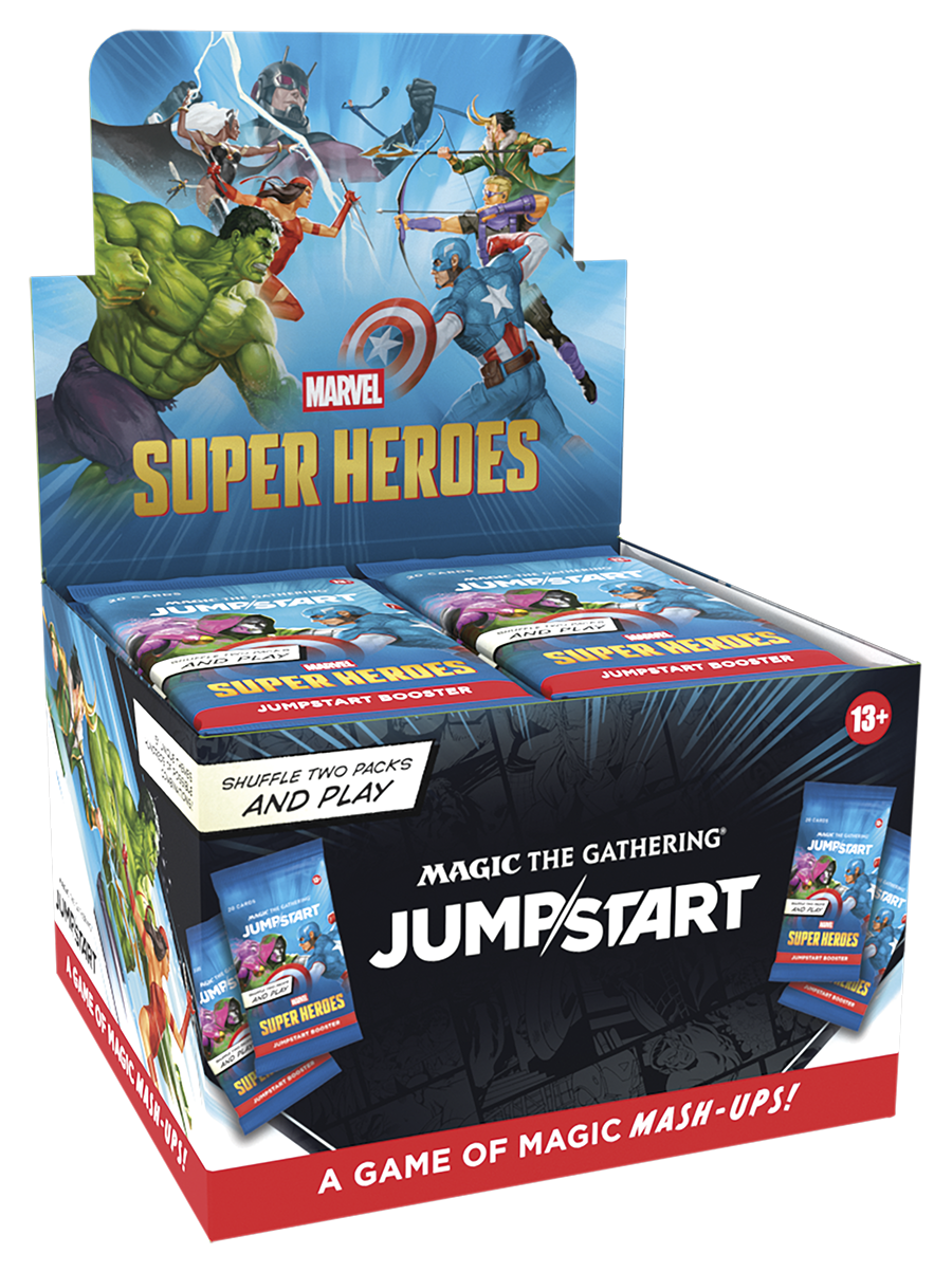 Magic: The Gathering – Marvel Super Heroes Jumpstart Booster Box 2