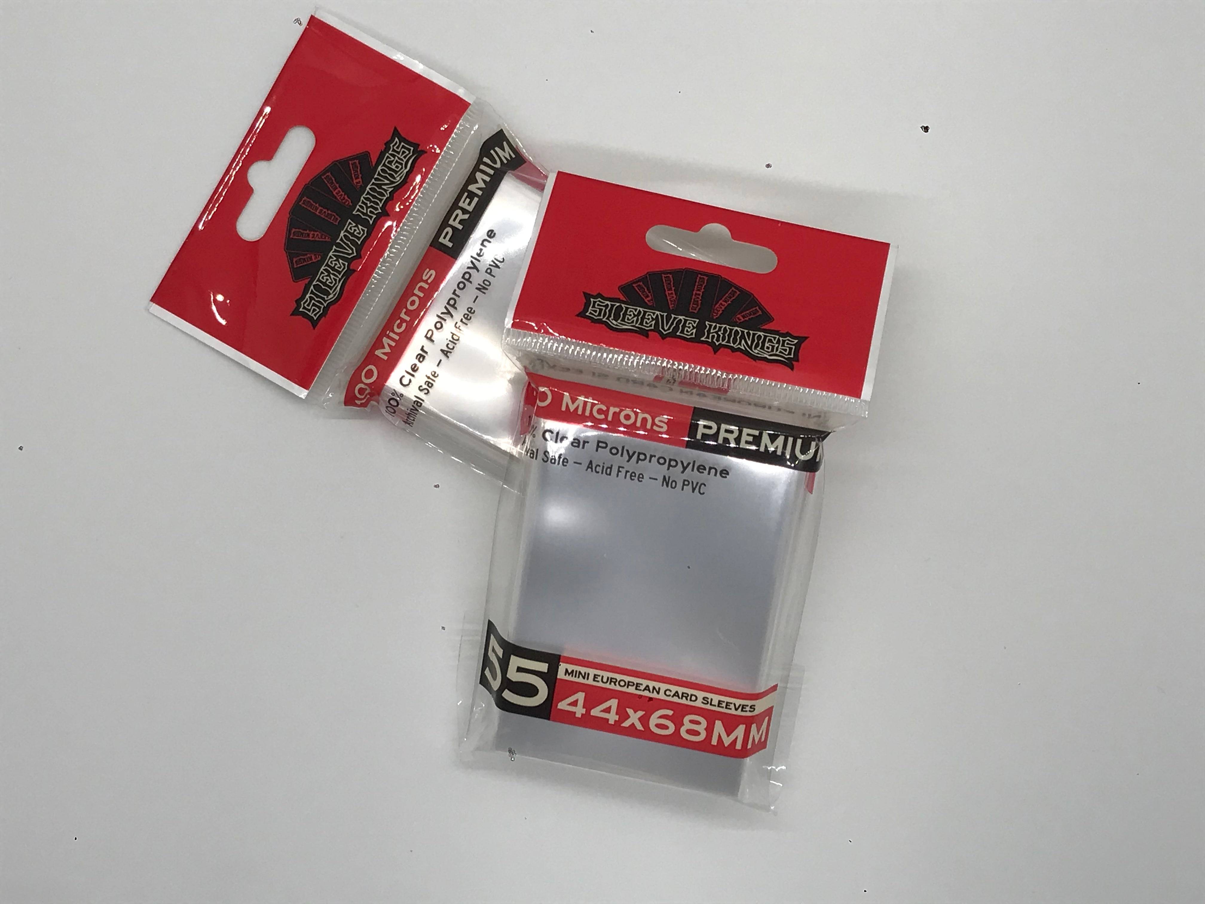 Mini European Card Sleeves (44x68mm)