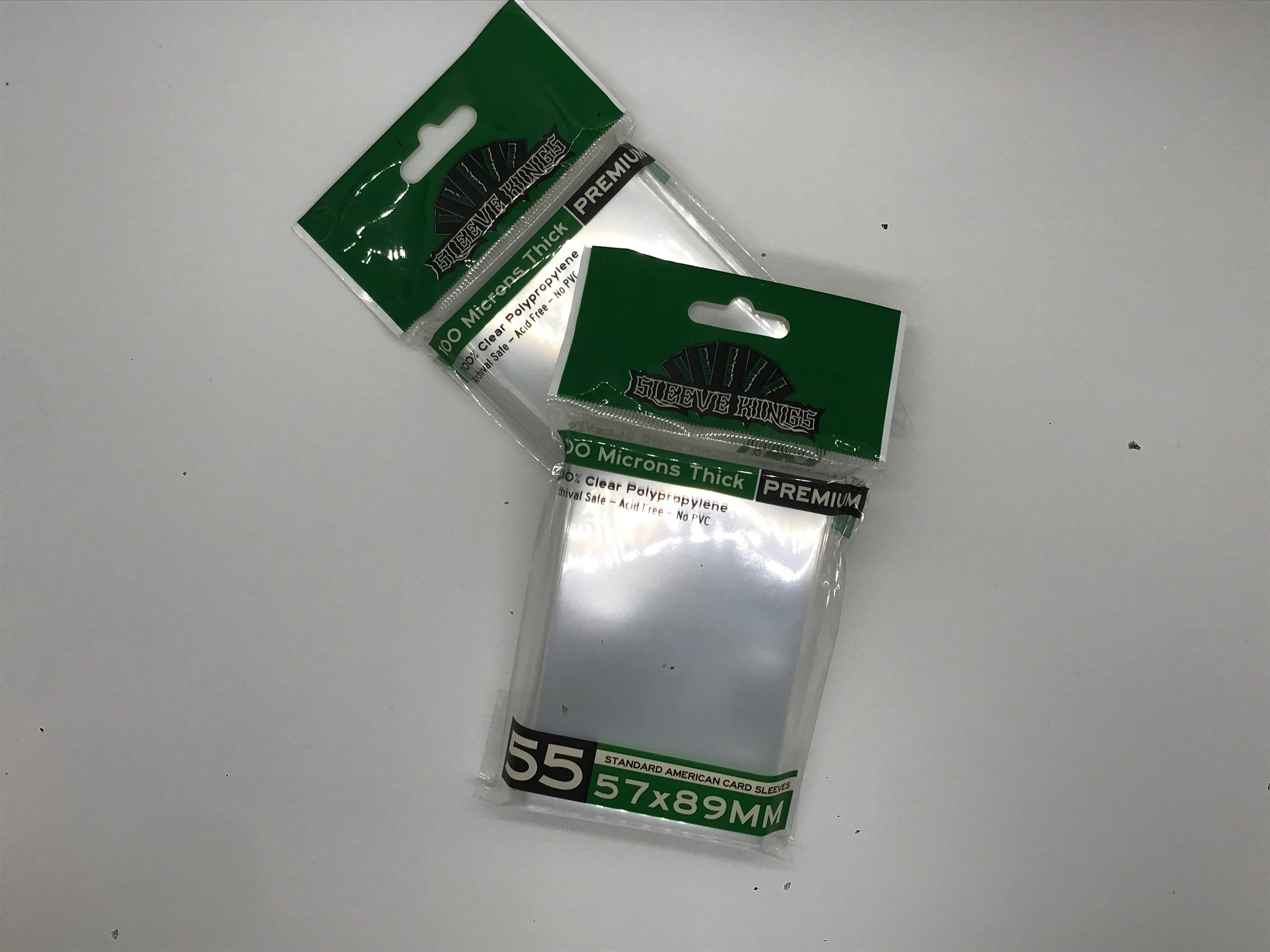Standard American Card Sleeves (57x89mm)