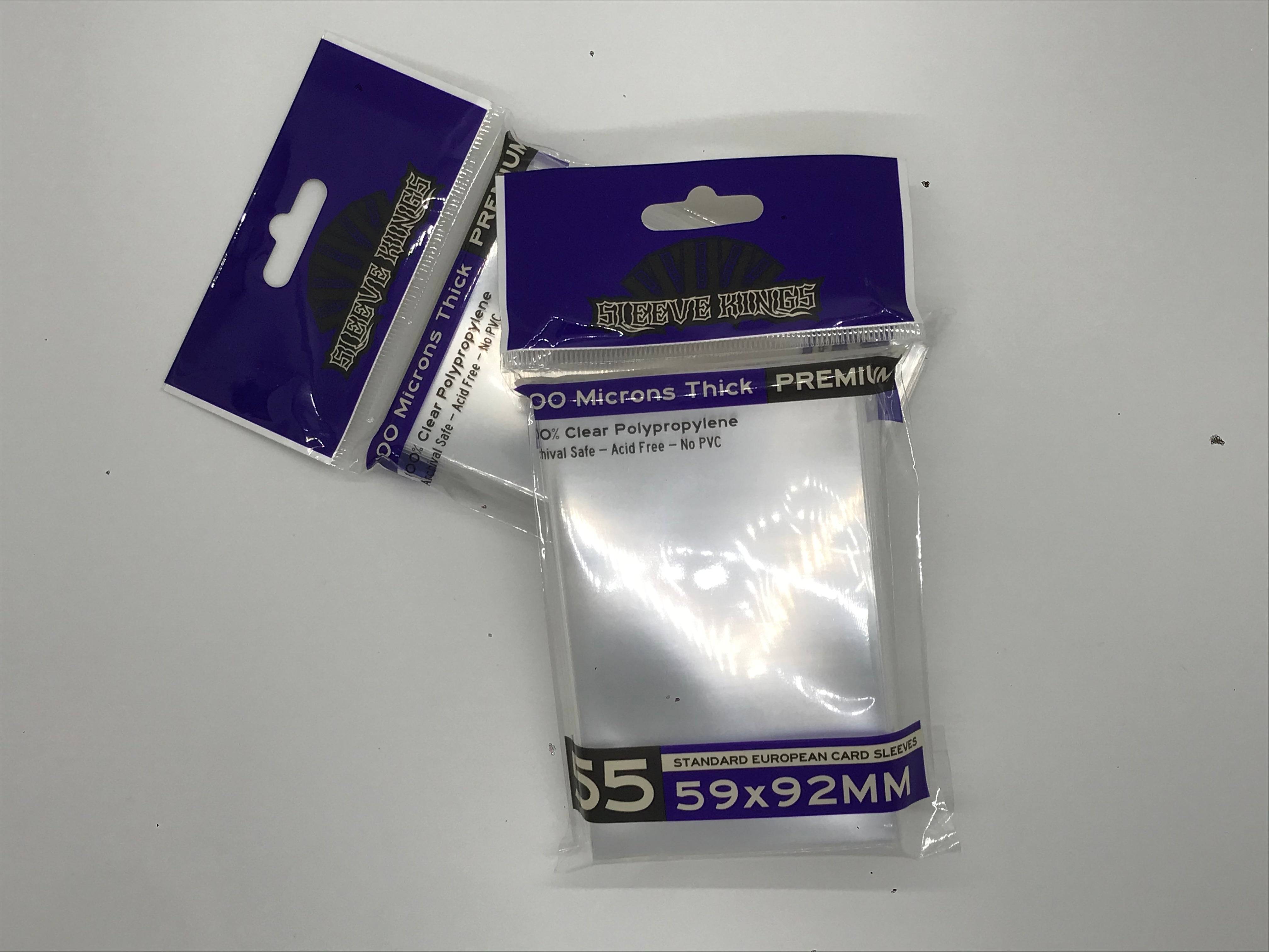 Standard European Card Sleeves (59x92mm)