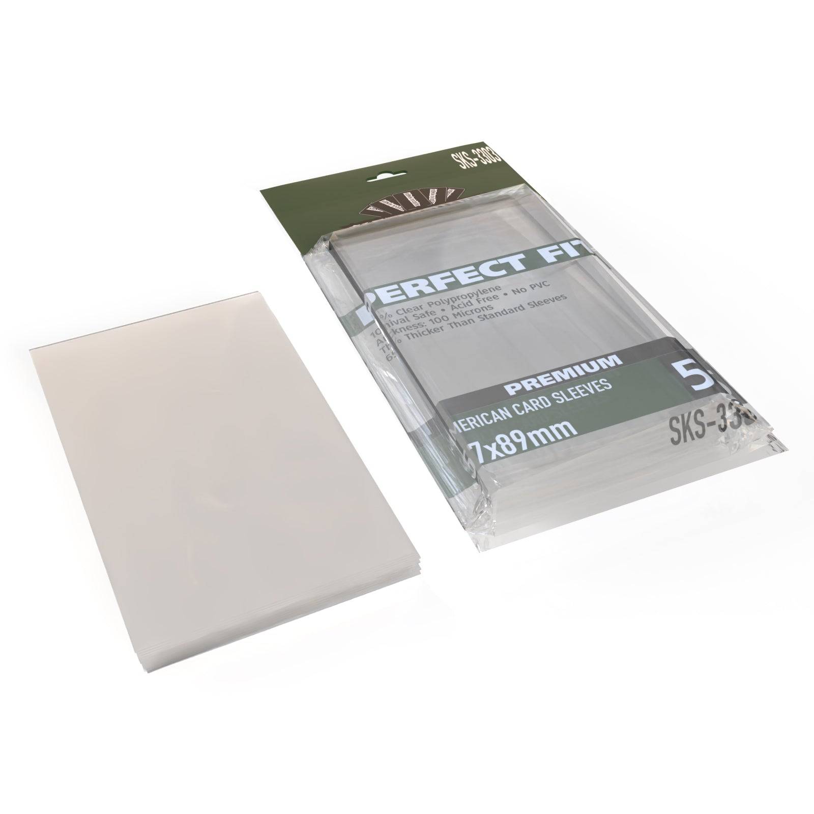 Standard American Card Sleeves (57x89mm)
