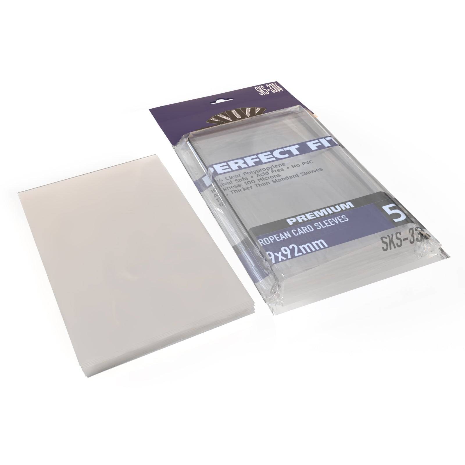 Standard European Card Sleeves (59x92mm)