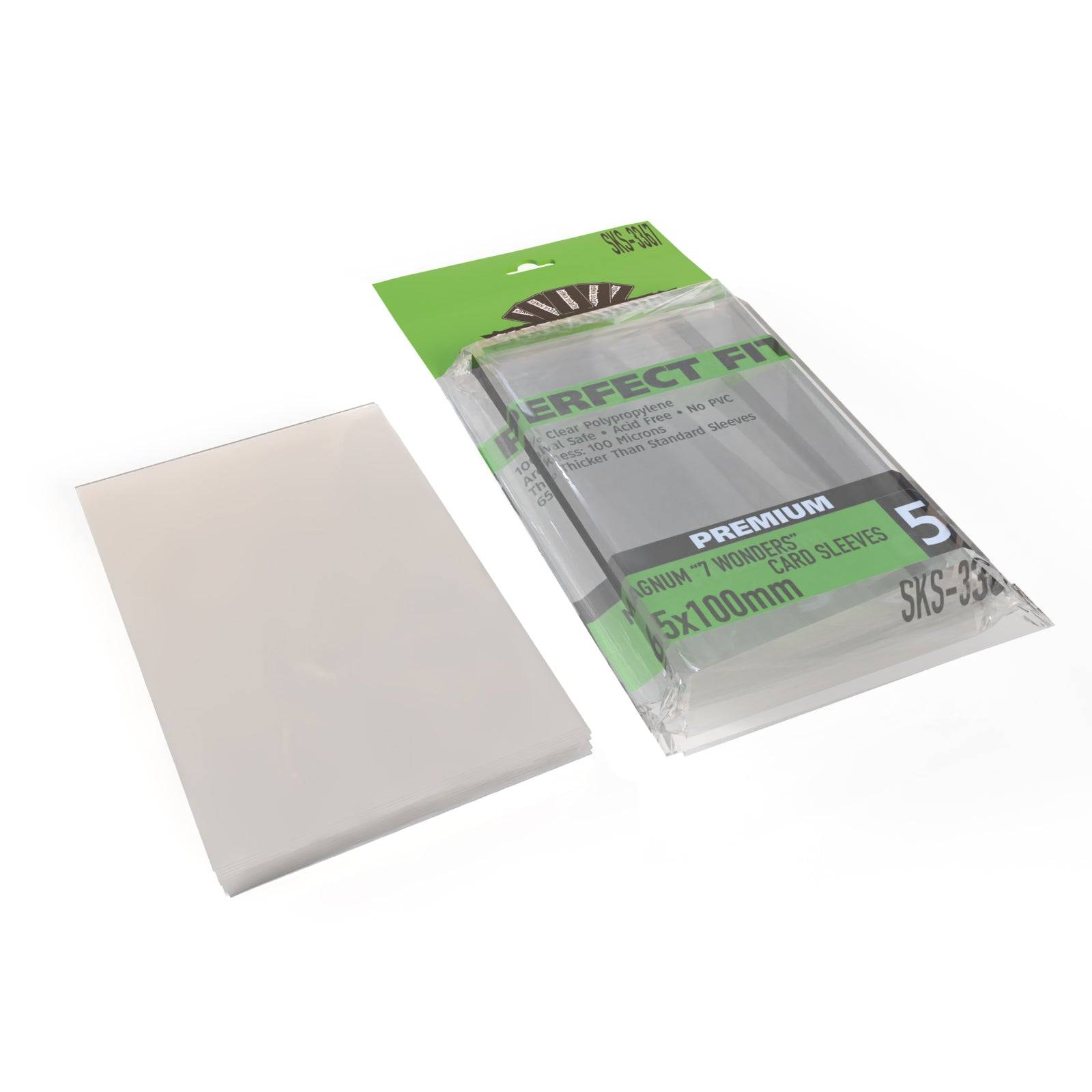 "7 Wonders" Magnum Card Sleeves (65x100mm)
