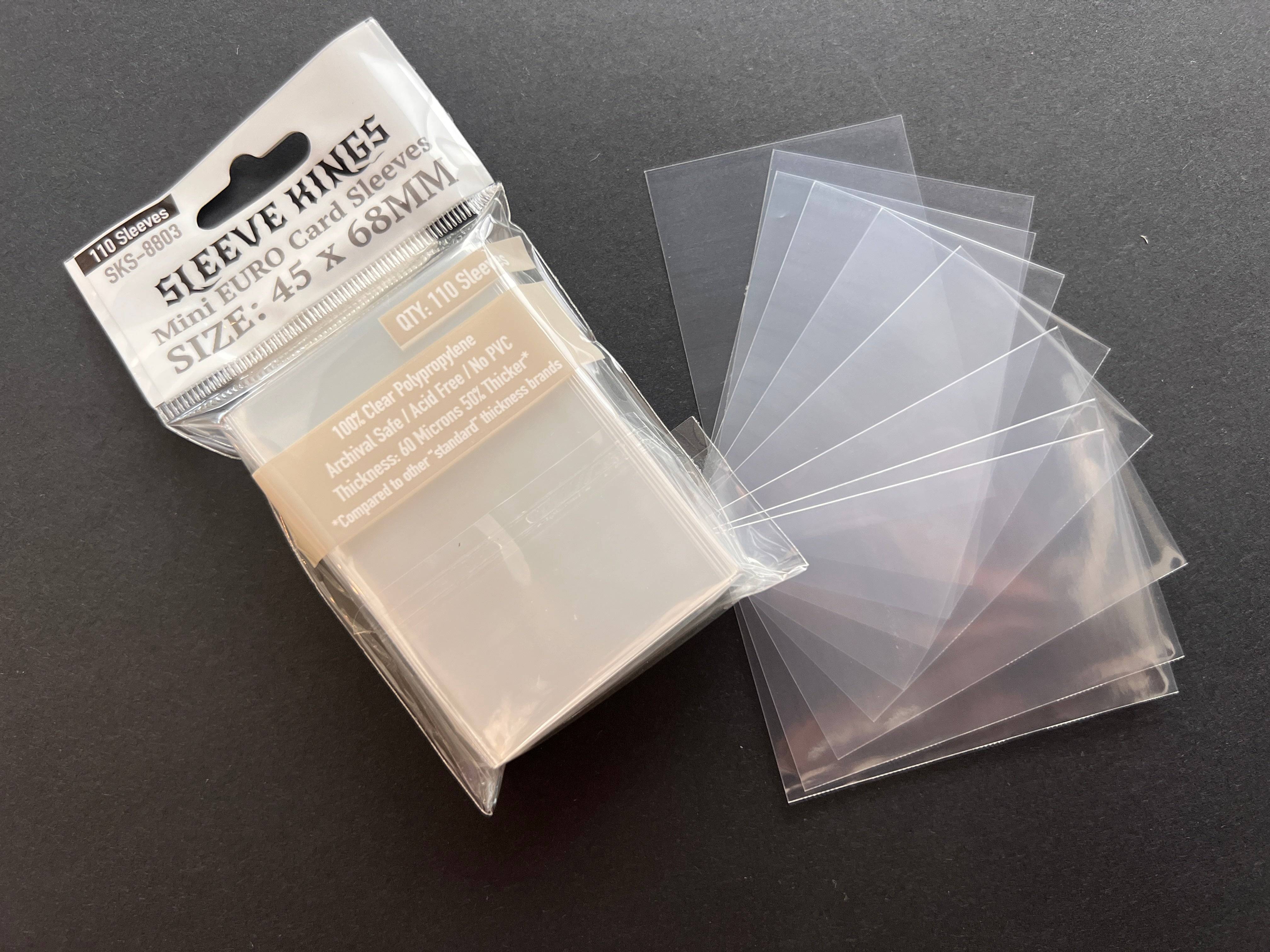 Sleeve Kings Mini Euro Card Sleeves (45x68mm)