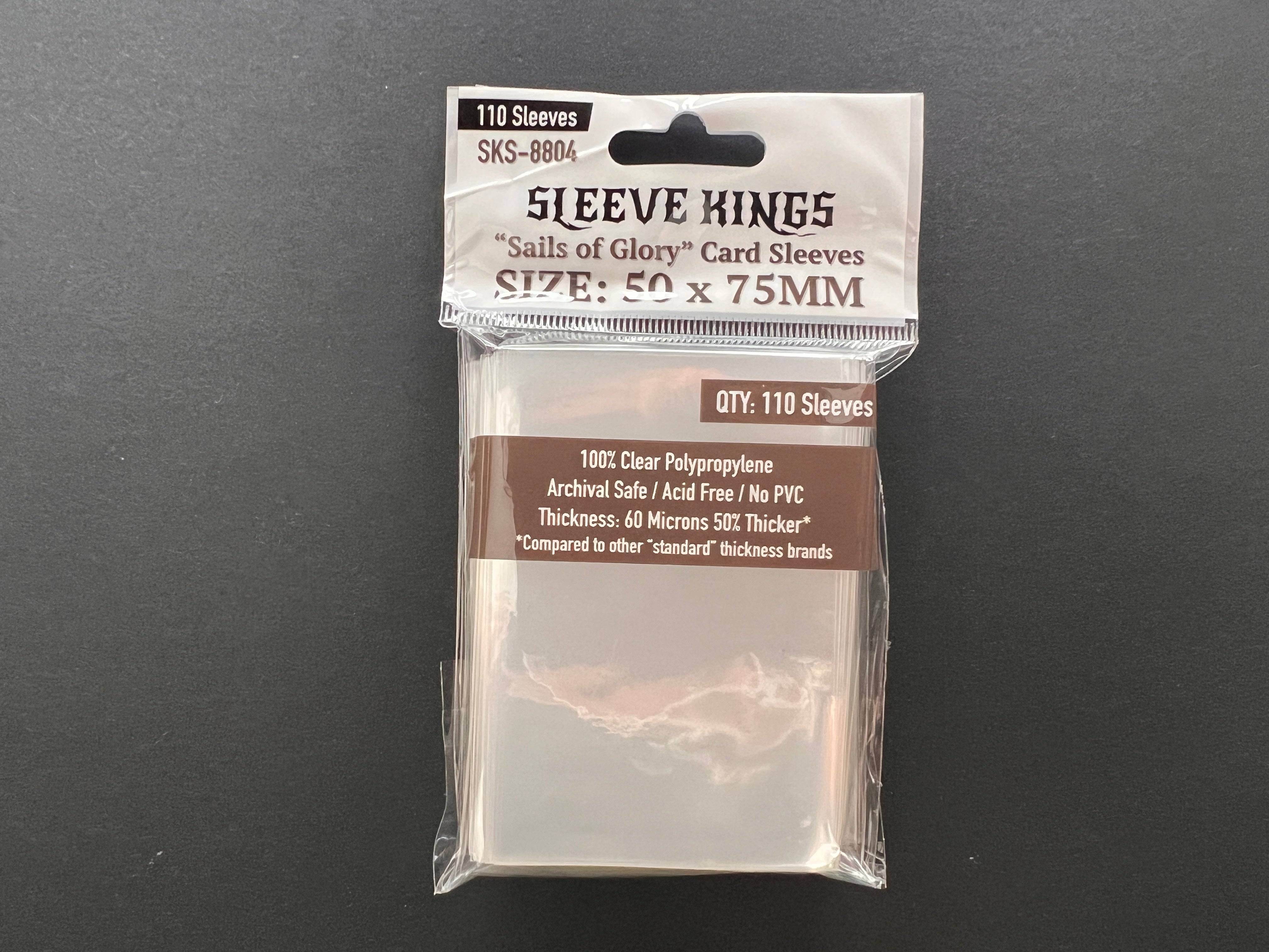 "Sails of Glory" Card Sleeves (50x75mm)