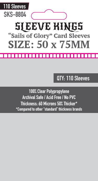 "Sails of Glory" Card Sleeves (50x75mm)