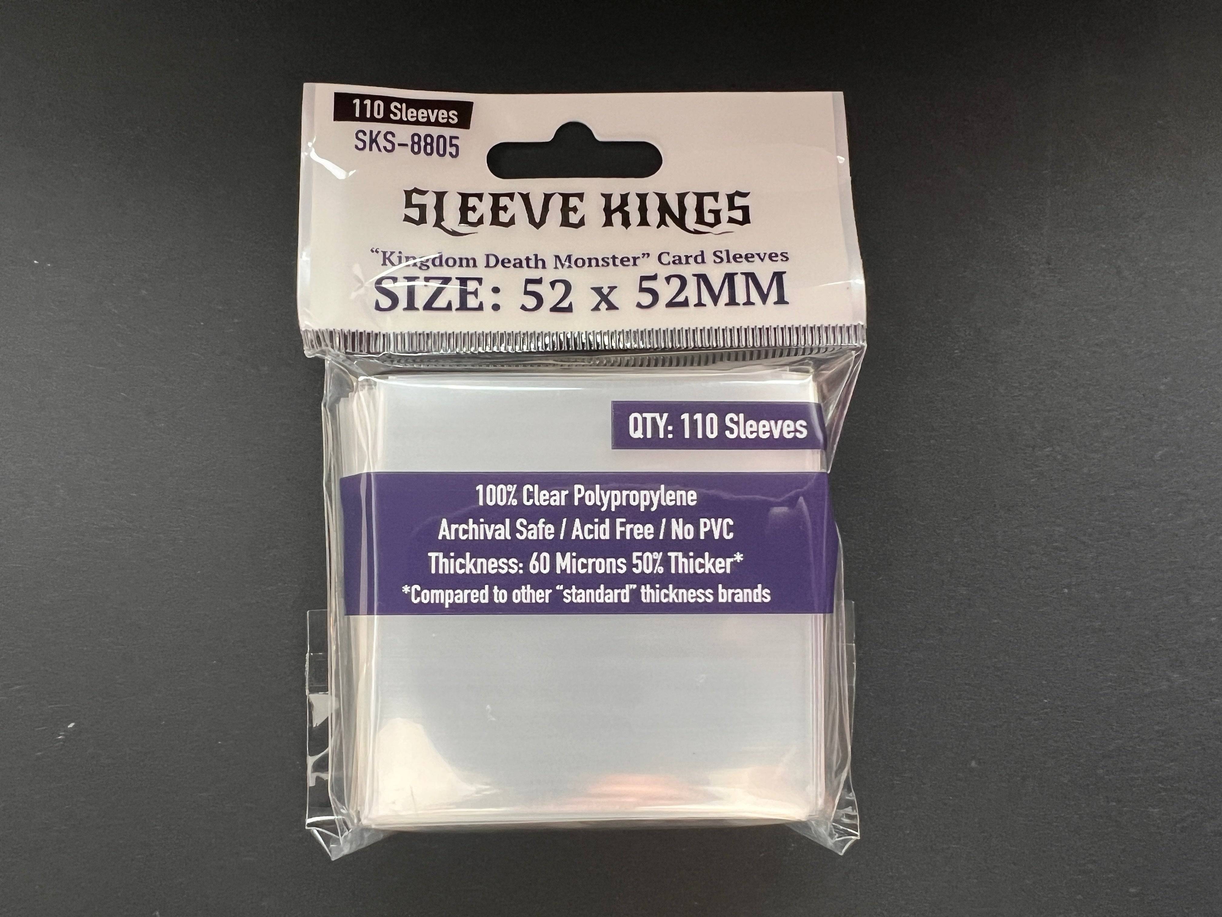 "Kingdom Death Monster" Game Card Sleeves (52x52mm)