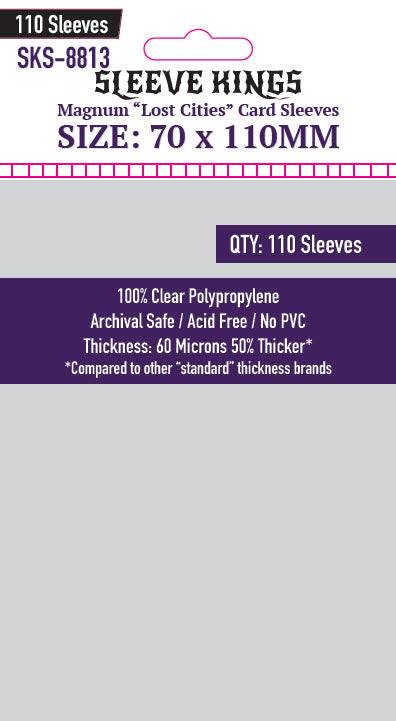 "Lost Cities" Magnum Card Sleeves (70x110mm)
