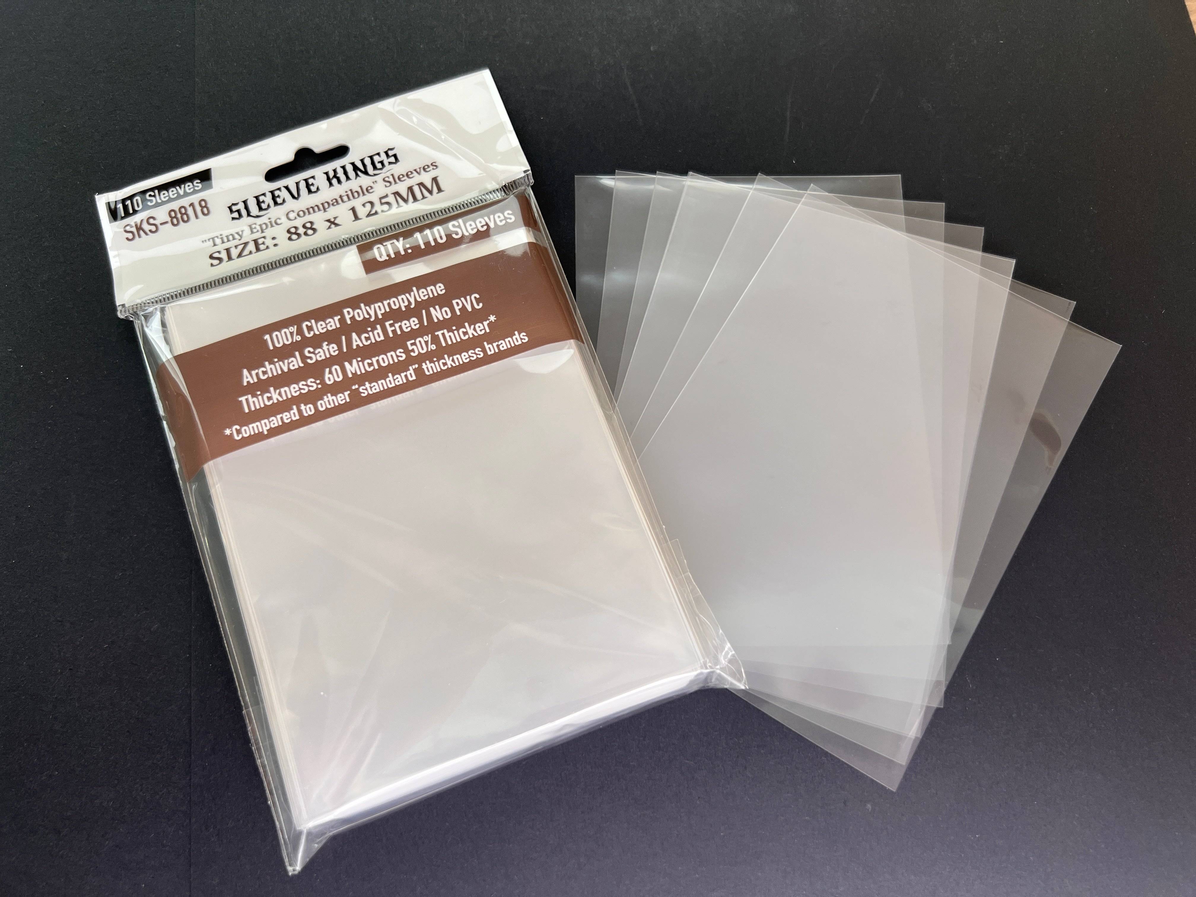 "Tiny Epic" Compatible Card Sleeves (88x125mm)