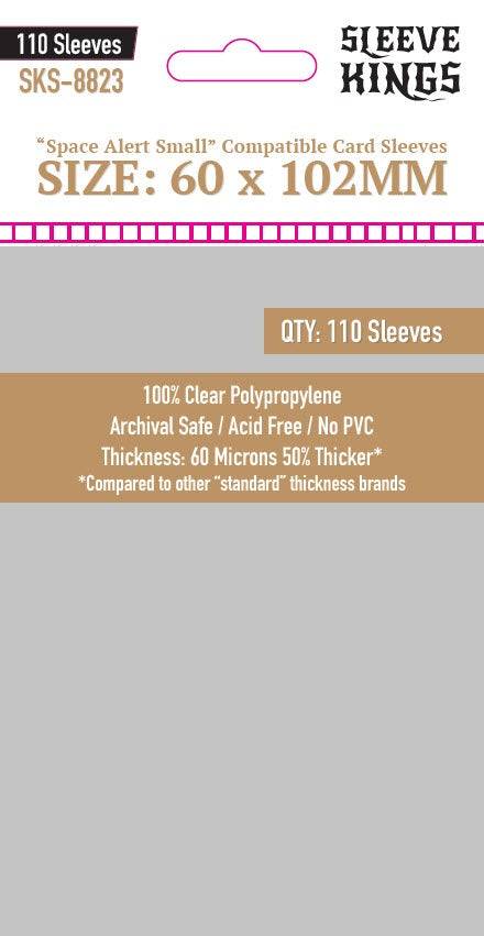 "Space Alert" Compatible Sleeves (60x102mm)