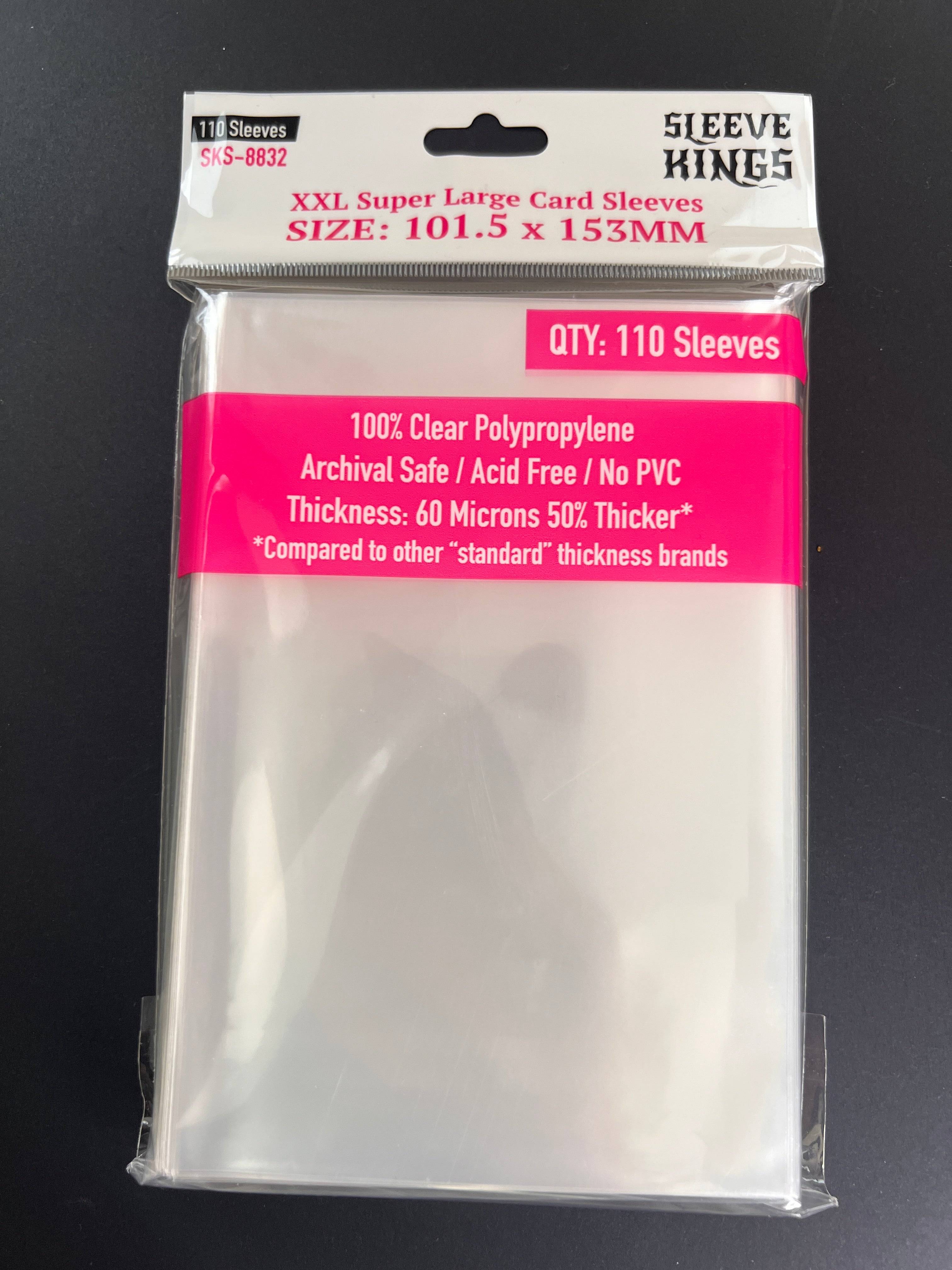 XXL Super Large Game Card Sleeves (101.5x153mm)