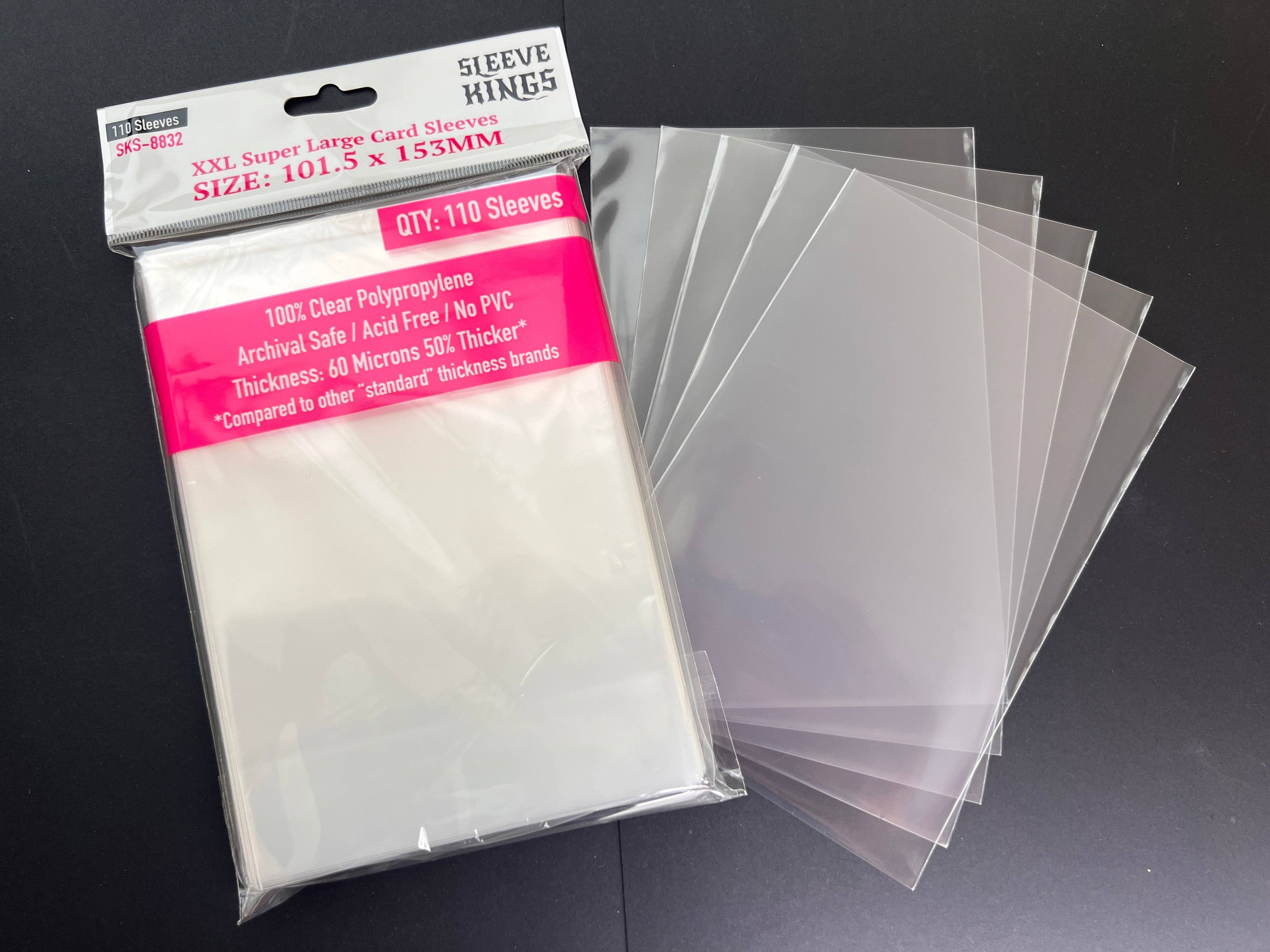 XXL Super Large Game Card Sleeves (101.5x153mm)