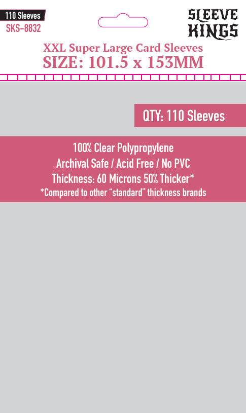 XXL Super Large Game Card Sleeves (101.5x153mm)
