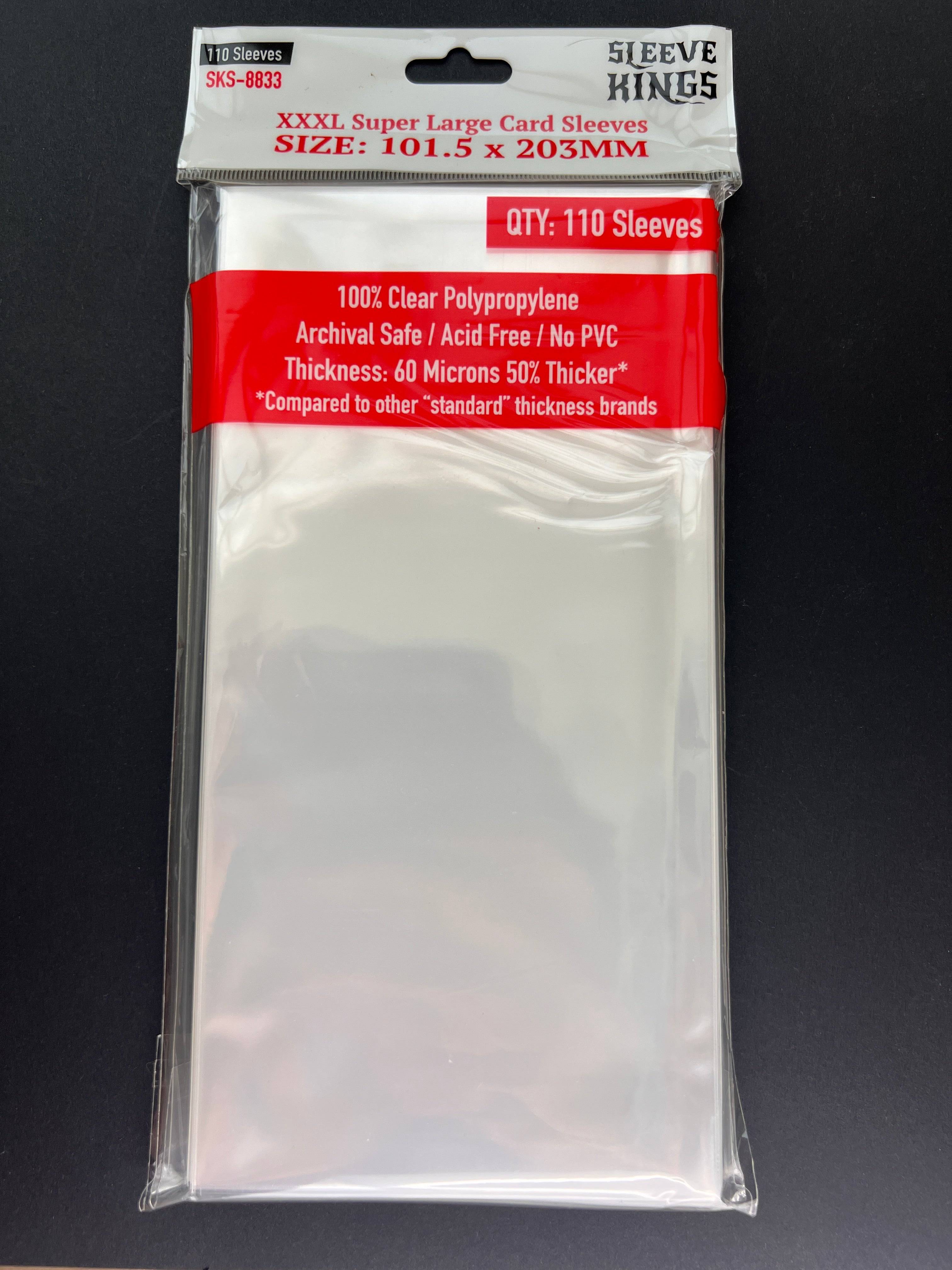 XXXL Super Large Game Card Sleeves (101.5x203mm)