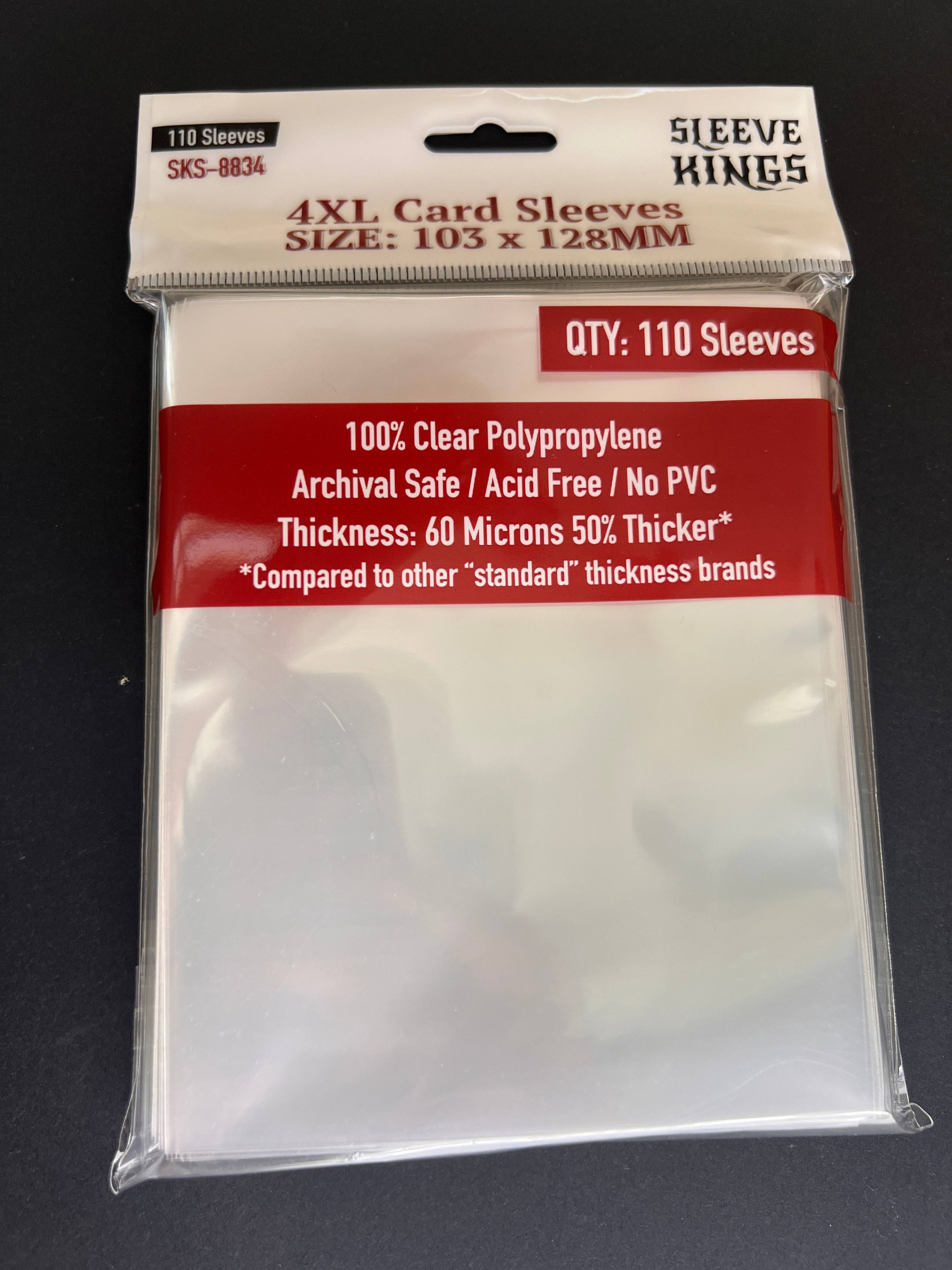4XL Game Card Sleeves (103x128mm)