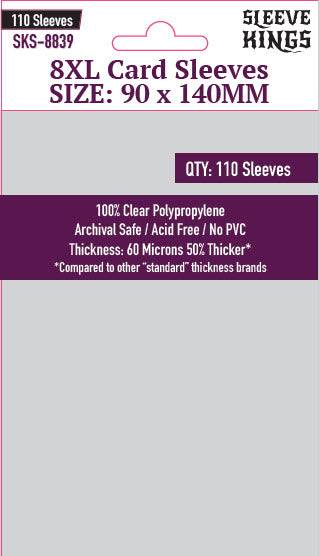 8XL Game Card Sleeves (90x140mm)