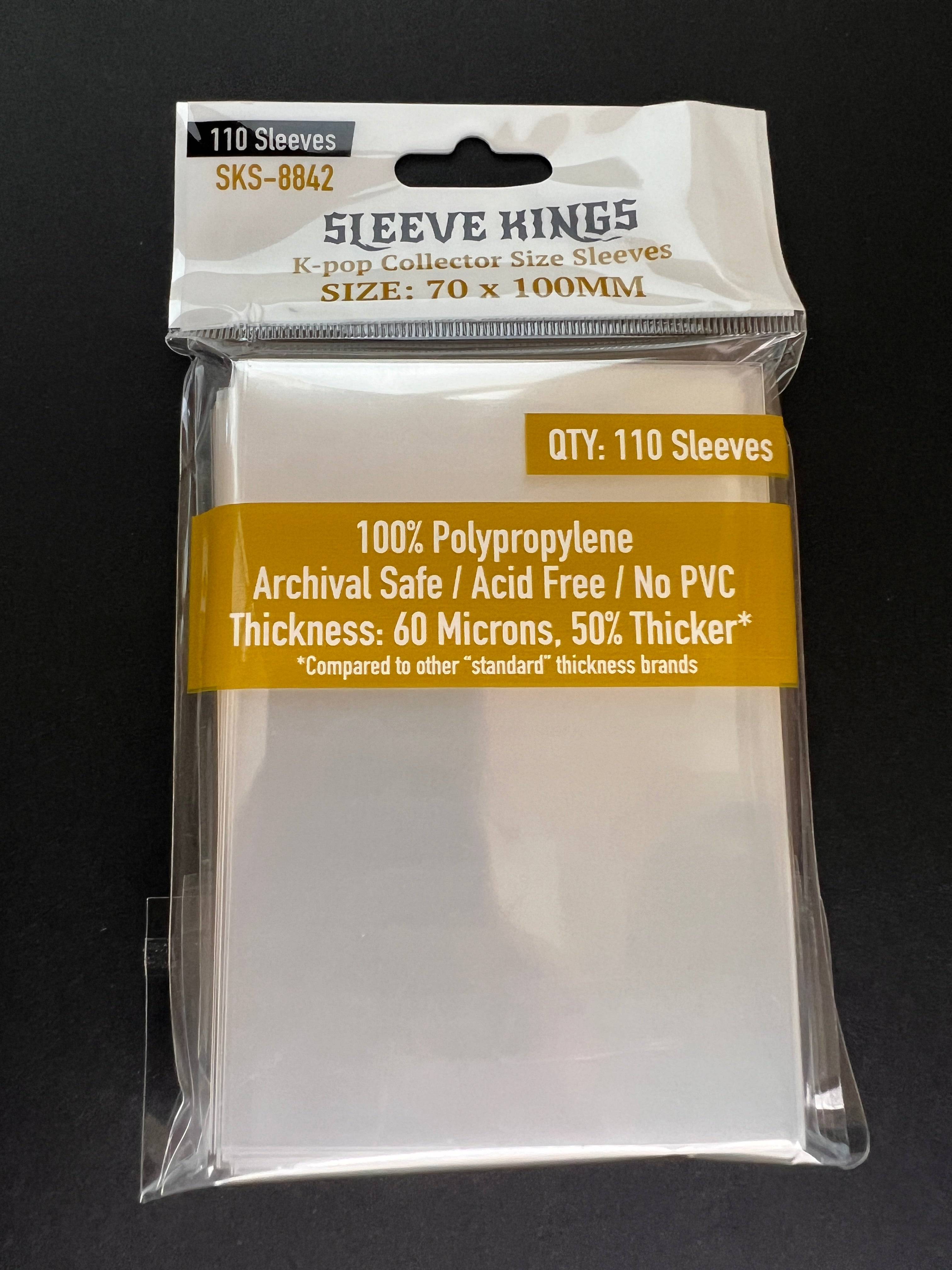 "Kpop" Collector Size Card Sleeve (70x100mm)