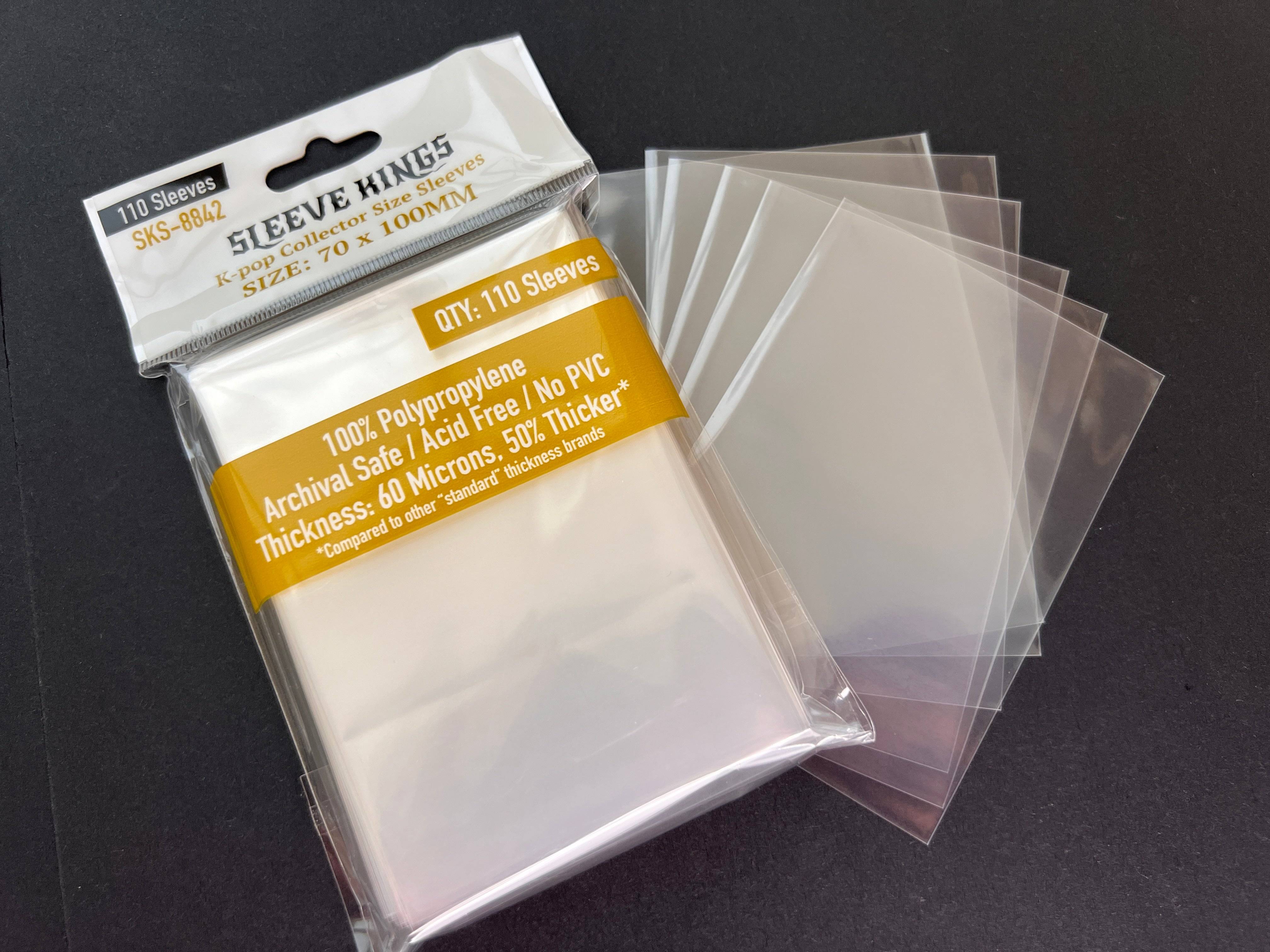 "Kpop" Collector Size Card Sleeve (70x100mm)