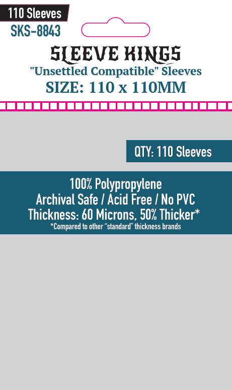"Unsettled" Compatible Sleeves (110x110 MM)