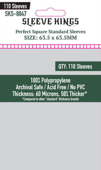 Perfect Square Standard Sleeves (63.5x63.5mm)