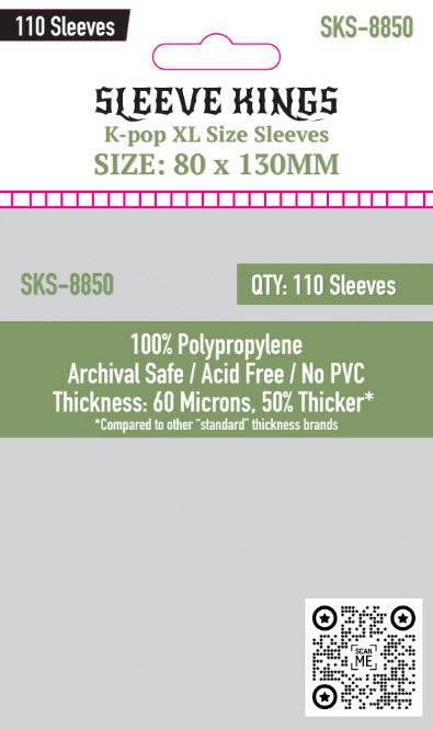 "Kpop XL" Size (80 x 130 MM)