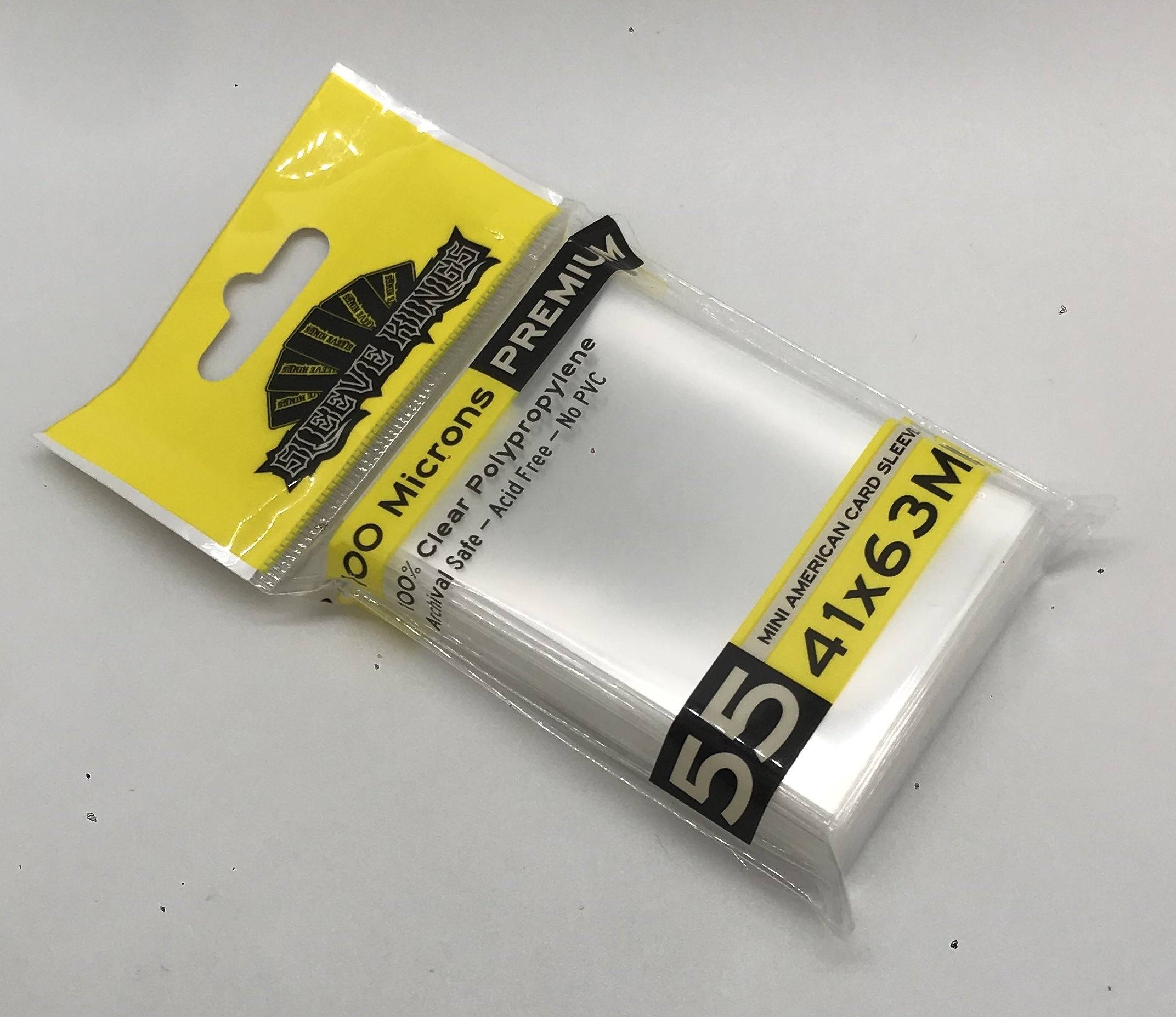 Mini American Card Sleeves (41x63mm)