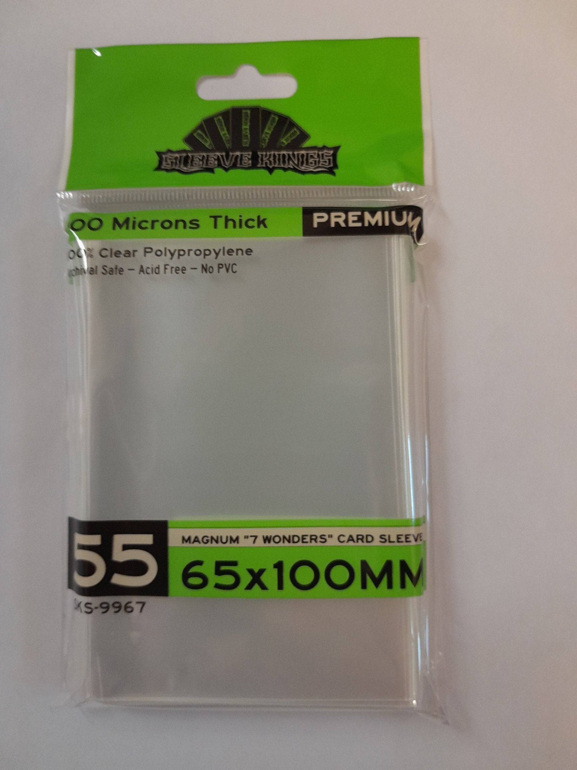 "7 Wonders" Magnum Card Sleeves (65x100mm)