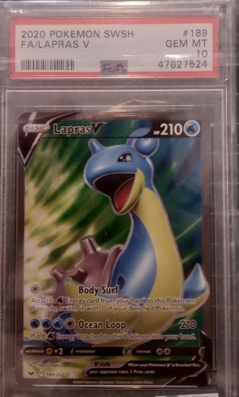 Lapras V - PSA 10 - Graded Card