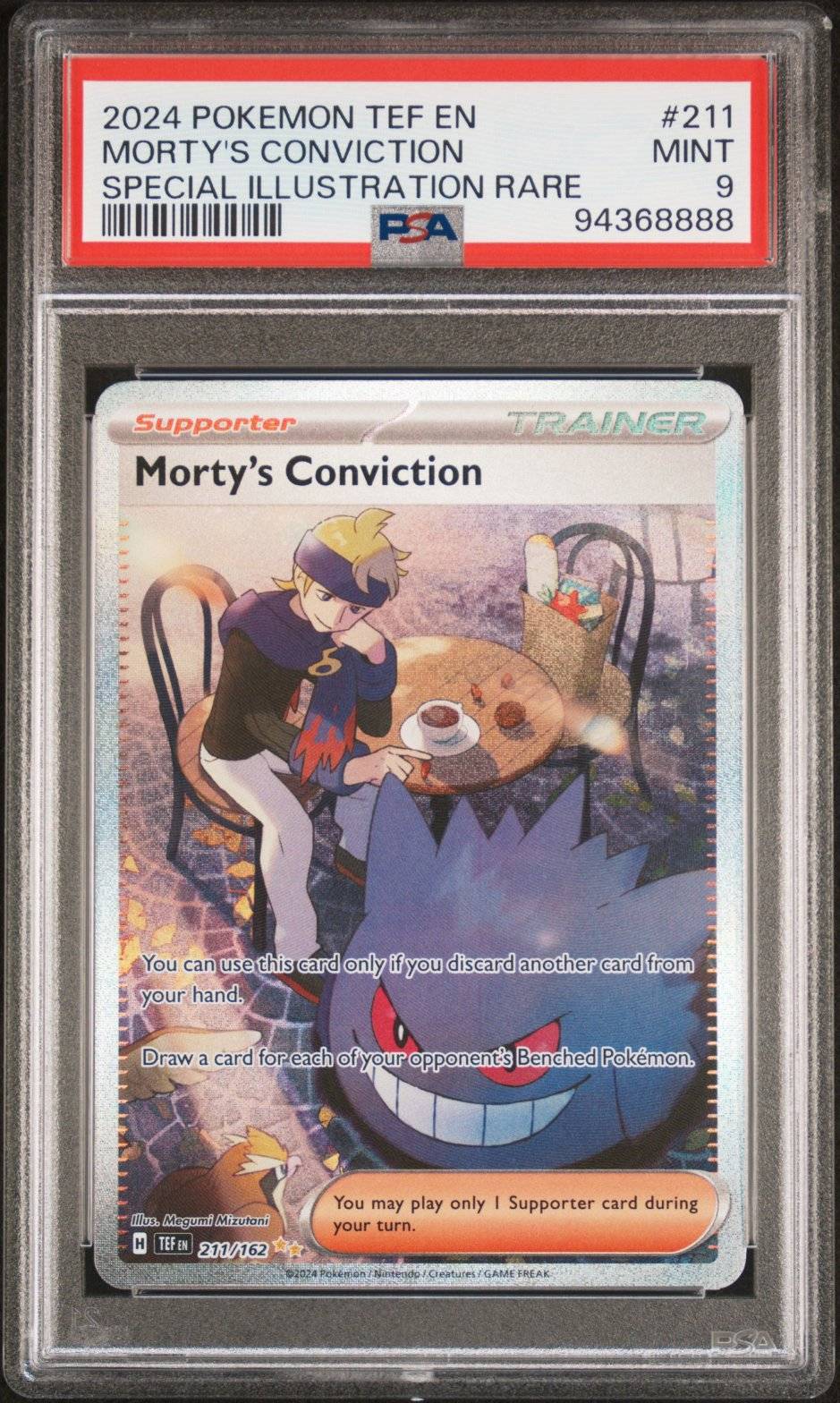 Morty's Conviction - PSA 9 - Graded Card