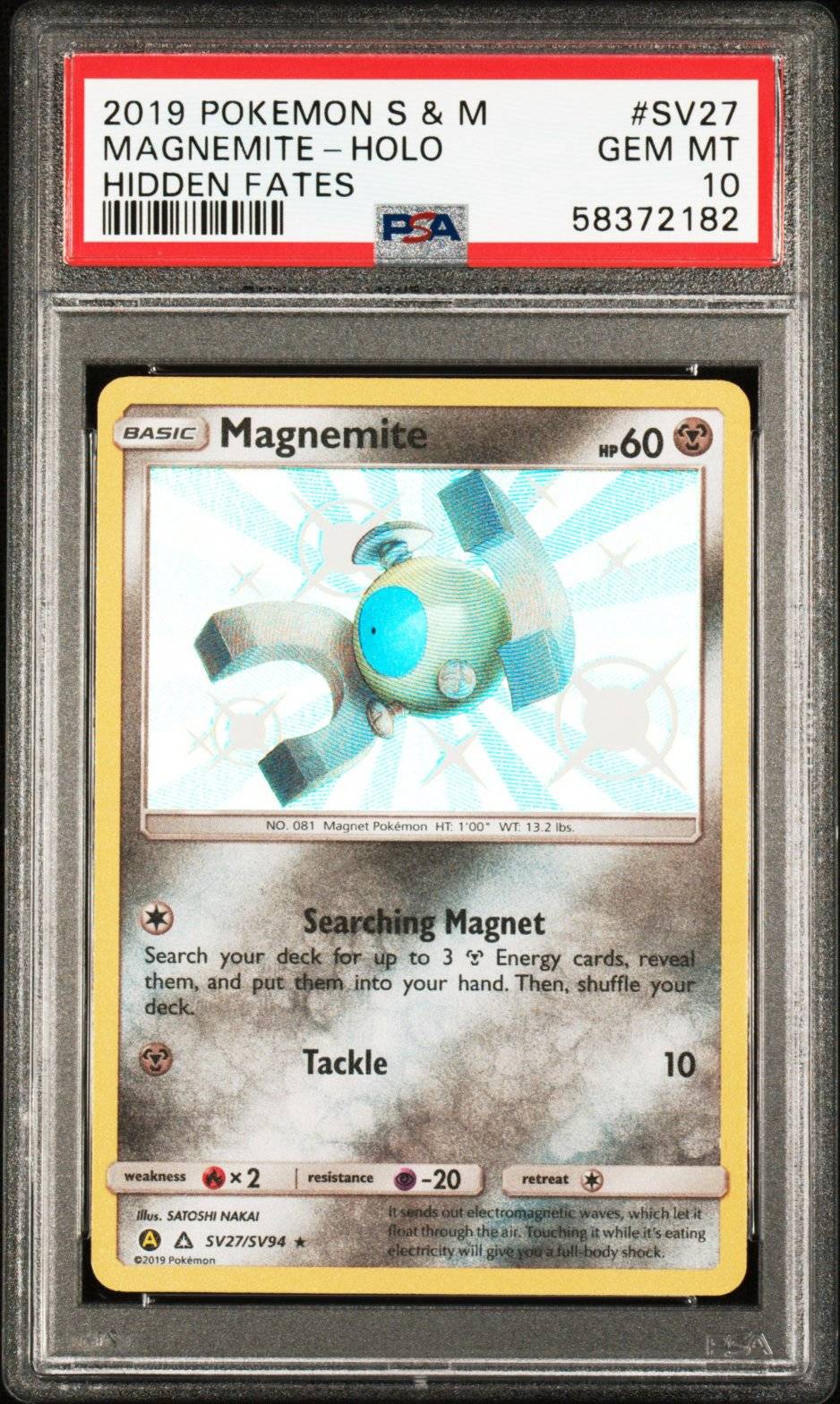 Magnemite - PSA 10 - Graded Card