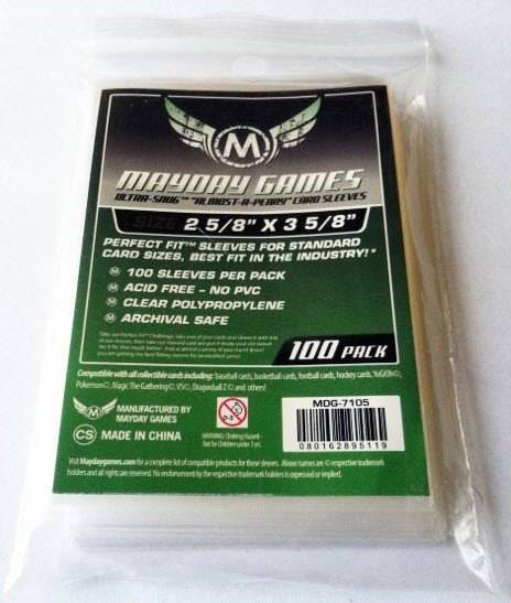 "Almost-A-Penny" Game Card Sleeves (2 5/8 x 3 5/8in)