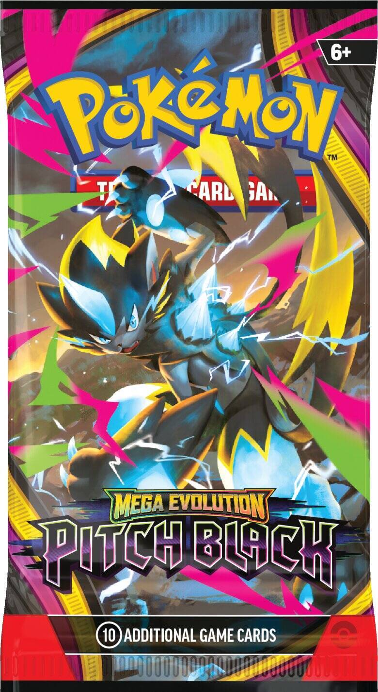 Mega Evolution—Pitch Black Booster Pack 4