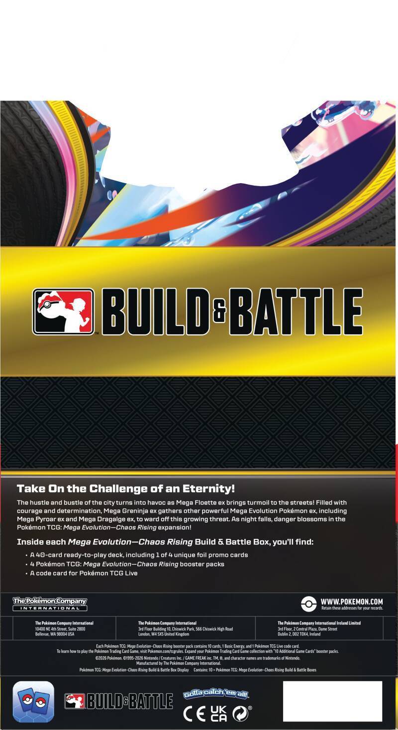 Mega Evolution—Chaos Rising Build & Battle Box 4