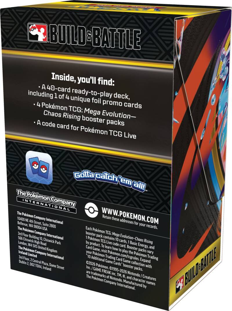 Mega Evolution—Chaos Rising Build & Battle Box 7