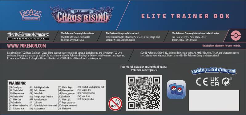 Mega Evolution—Chaos Rising Elite Trainer Box 4