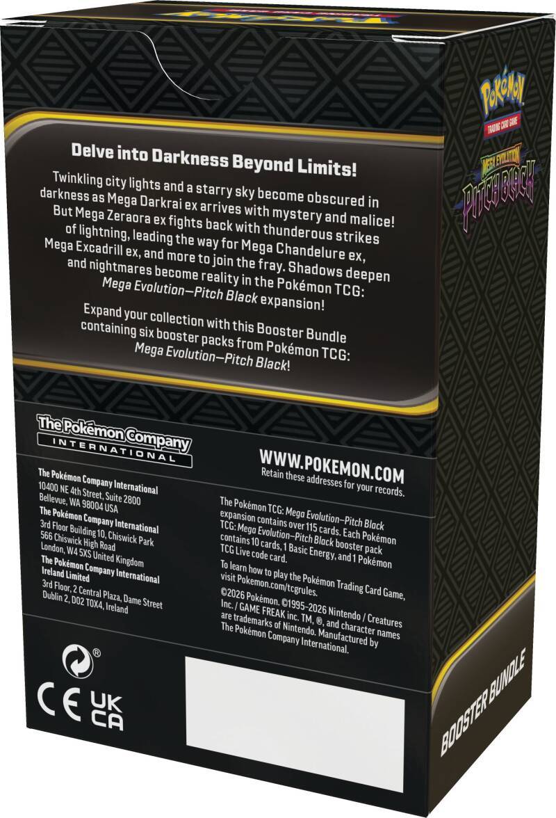 Mega Evolution—Pitch Black Booster Bundle 3