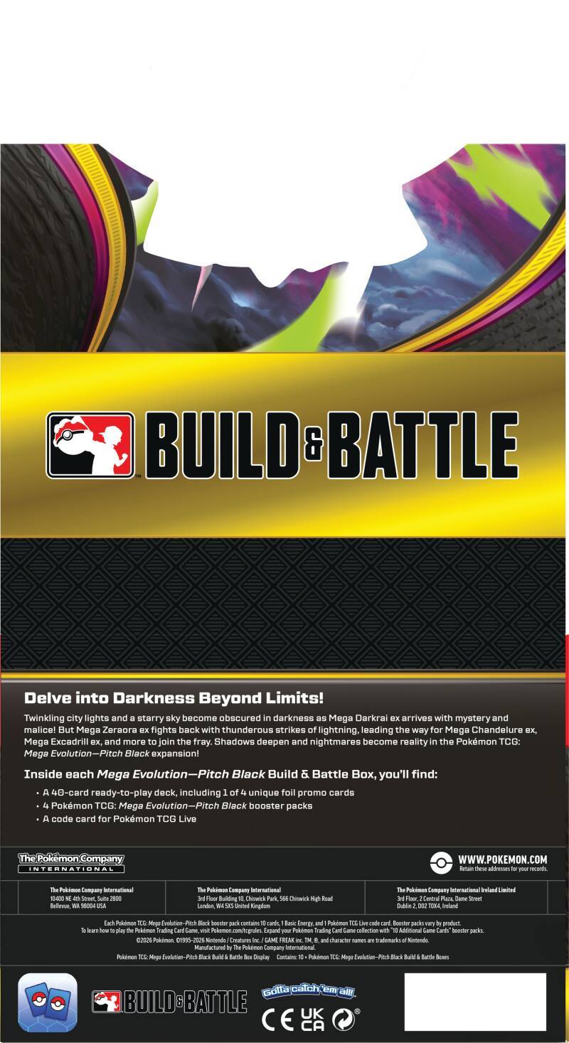 Mega Evolution—Pitch Black Build & Battle Box 6