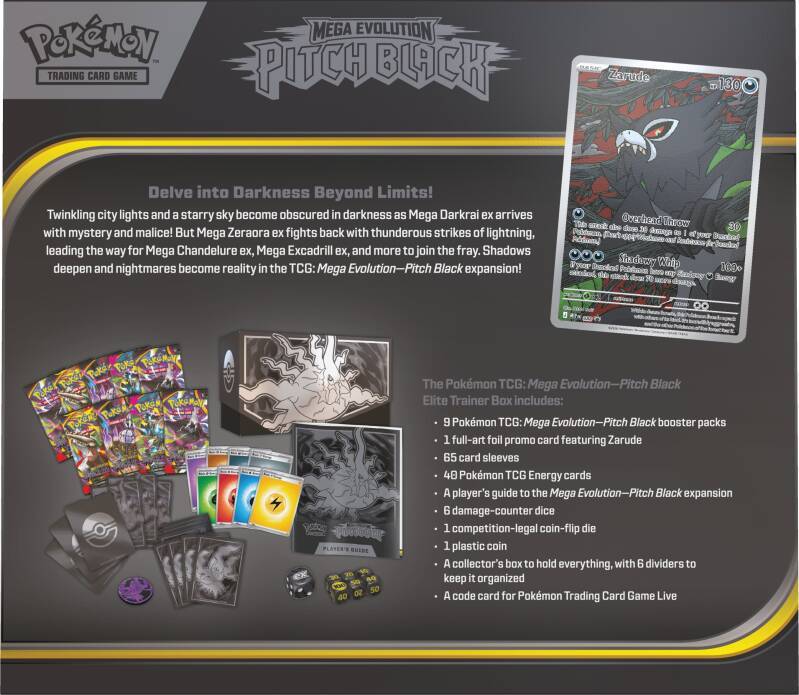Mega Evolution—Pitch Black Elite Trainer Box 4
