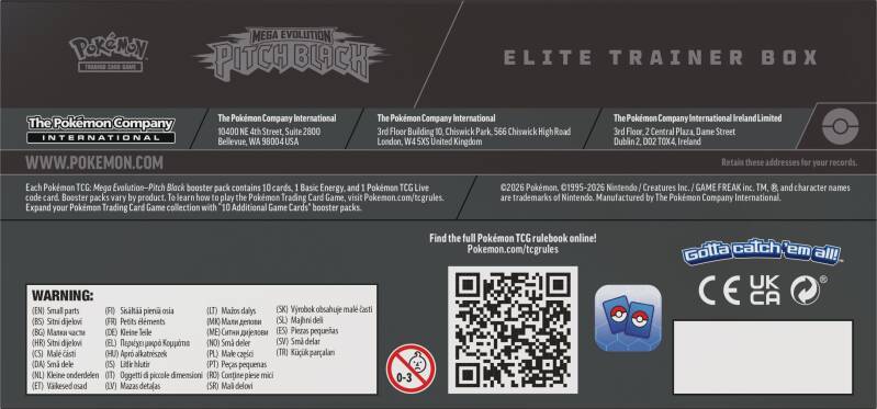 Mega Evolution—Pitch Black Elite Trainer Box 5