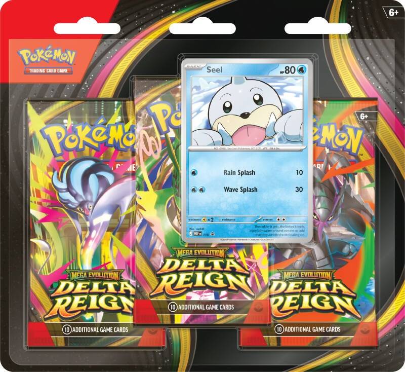Mega Evolution—Delta Reign 3-Pack Blister 1