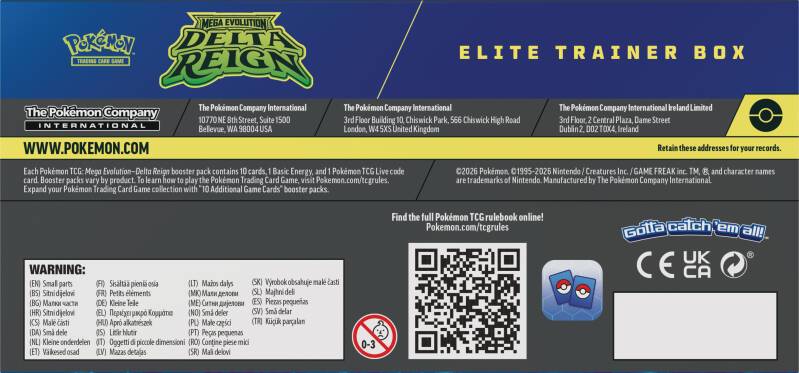 Mega Evolution—Delta Reign Elite Trainer Box 5