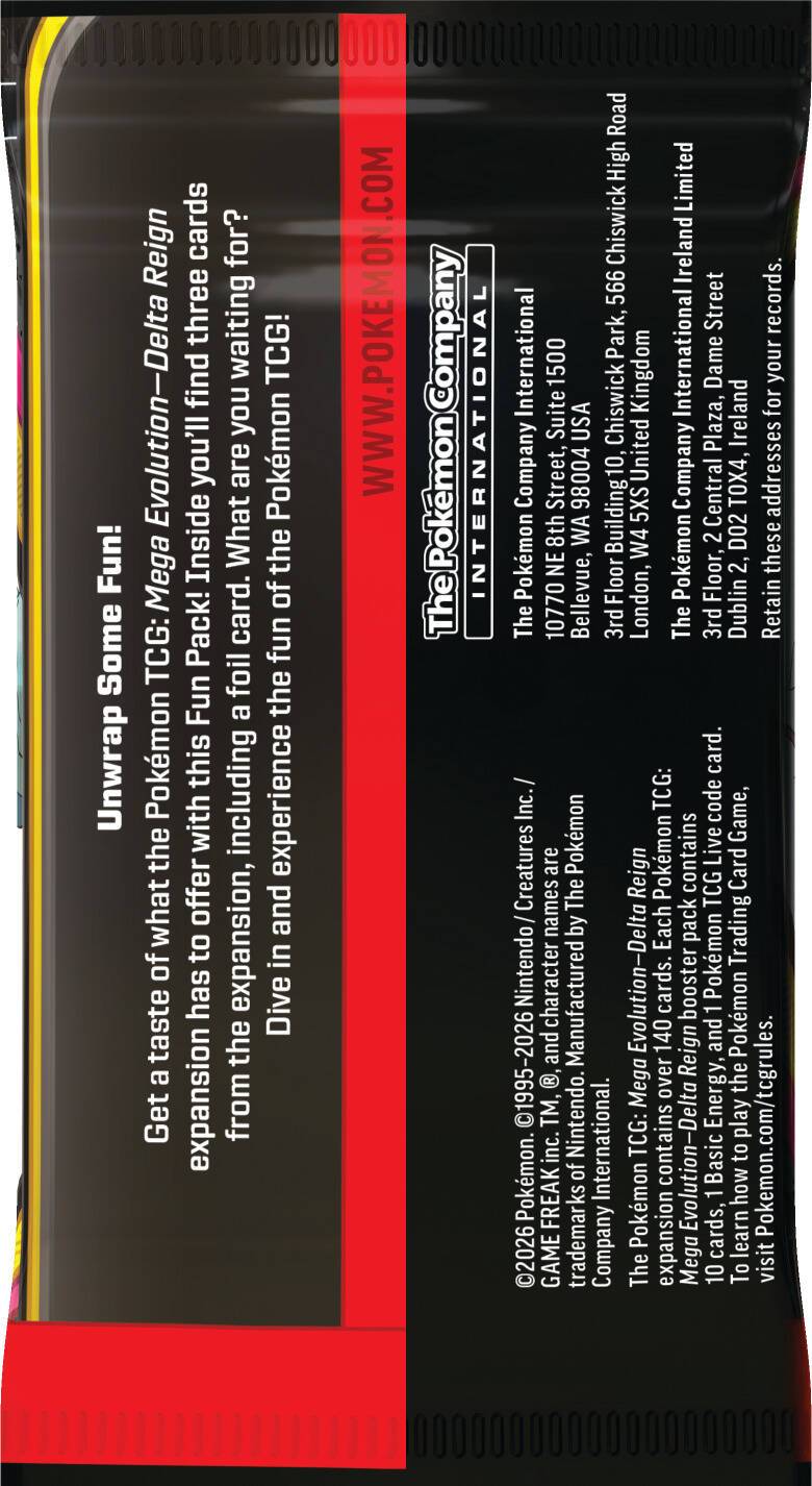 Mega Evolution—Delta Reign Booster Pack 5